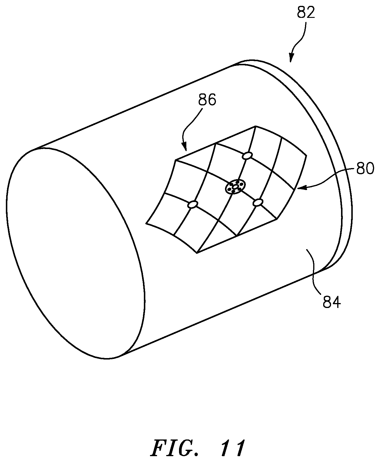 Patent US11773783 Figure 12 – Flexible sensor system for prognostic health monitoring of composite aerostructures