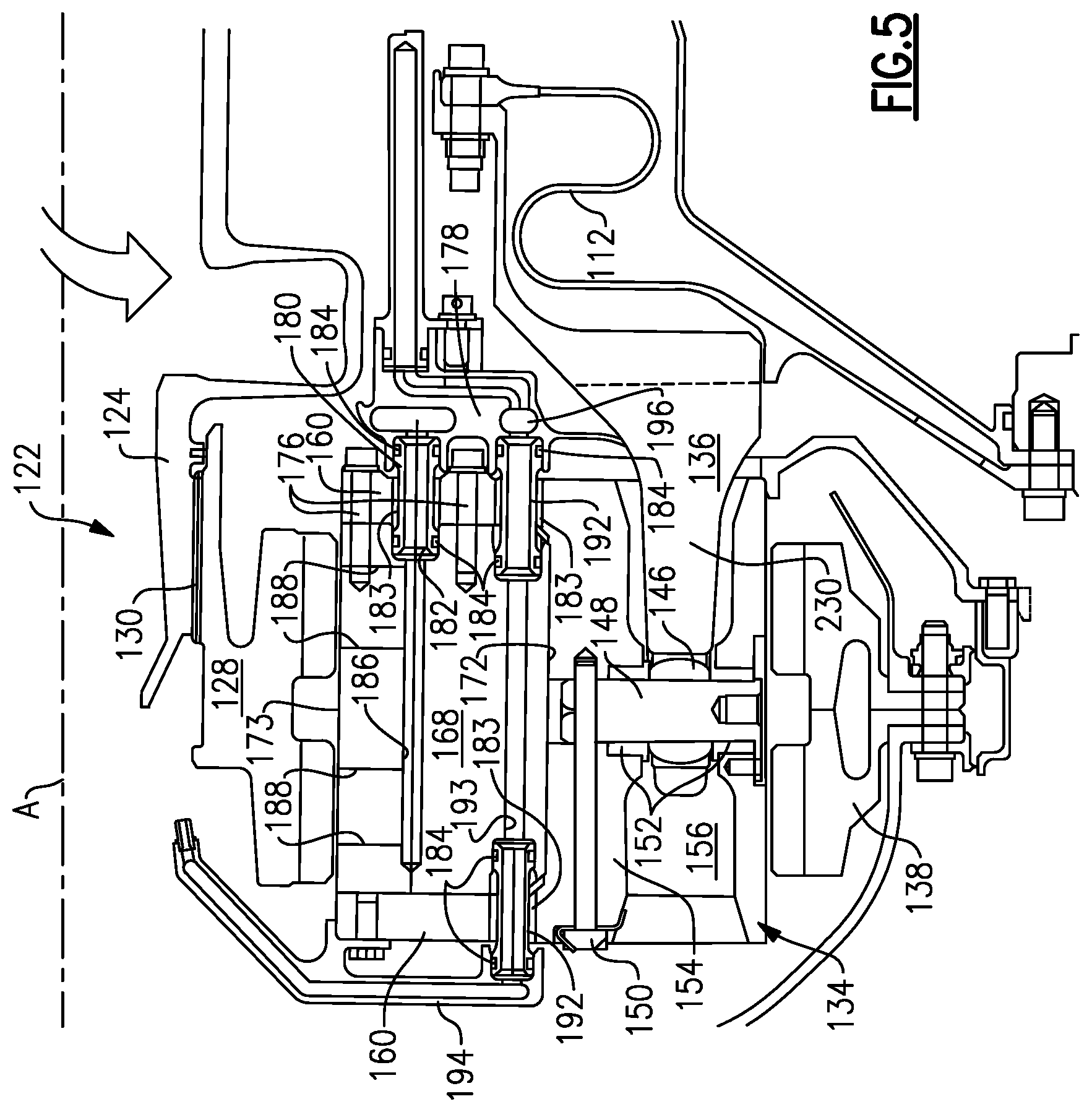 Patent US11773787 Figure 6 – Method of assembly for gas turbine fan drive gear system