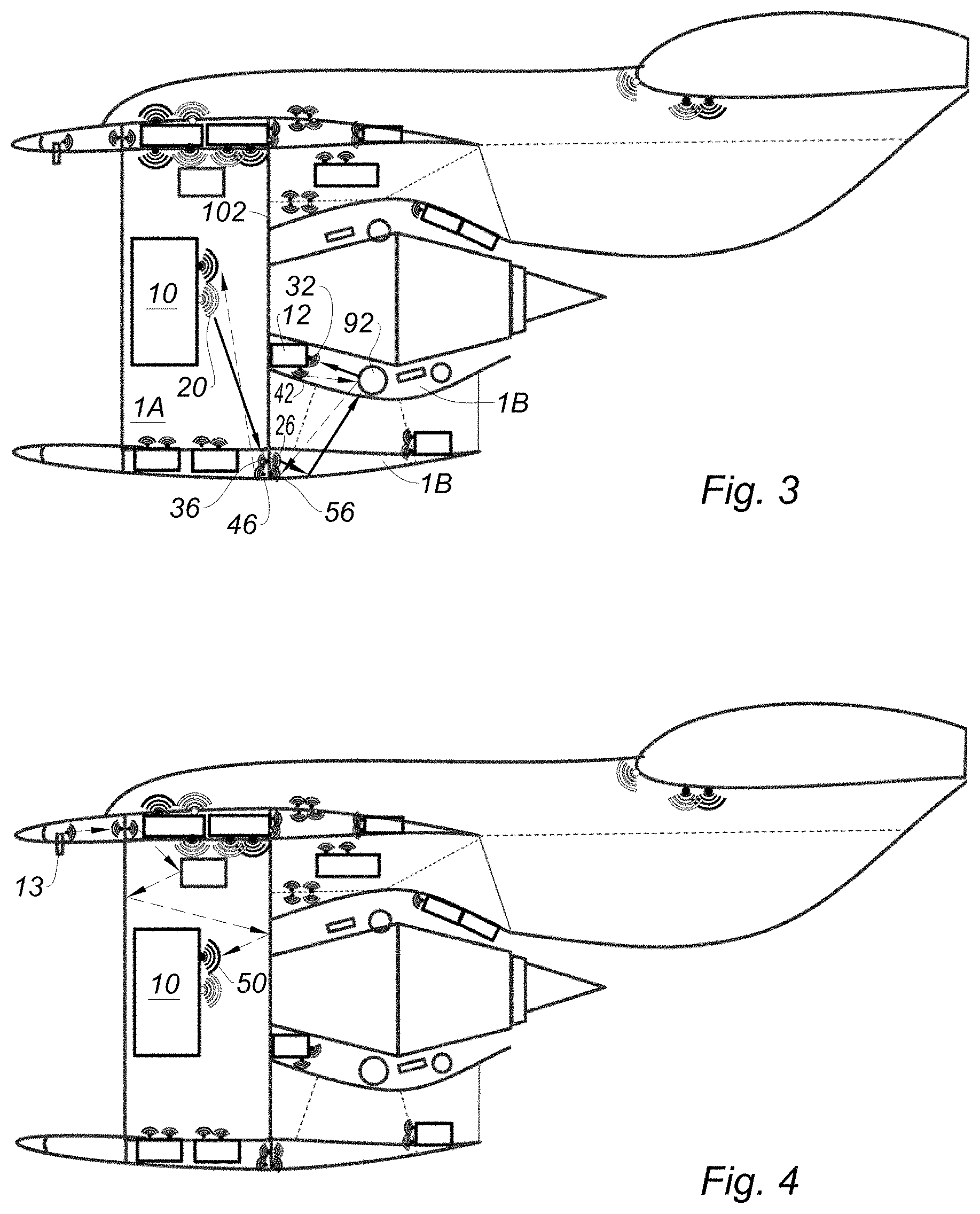 Patent US11773788 Figure 2 – Device and method for data communication in an aircraft subassembly