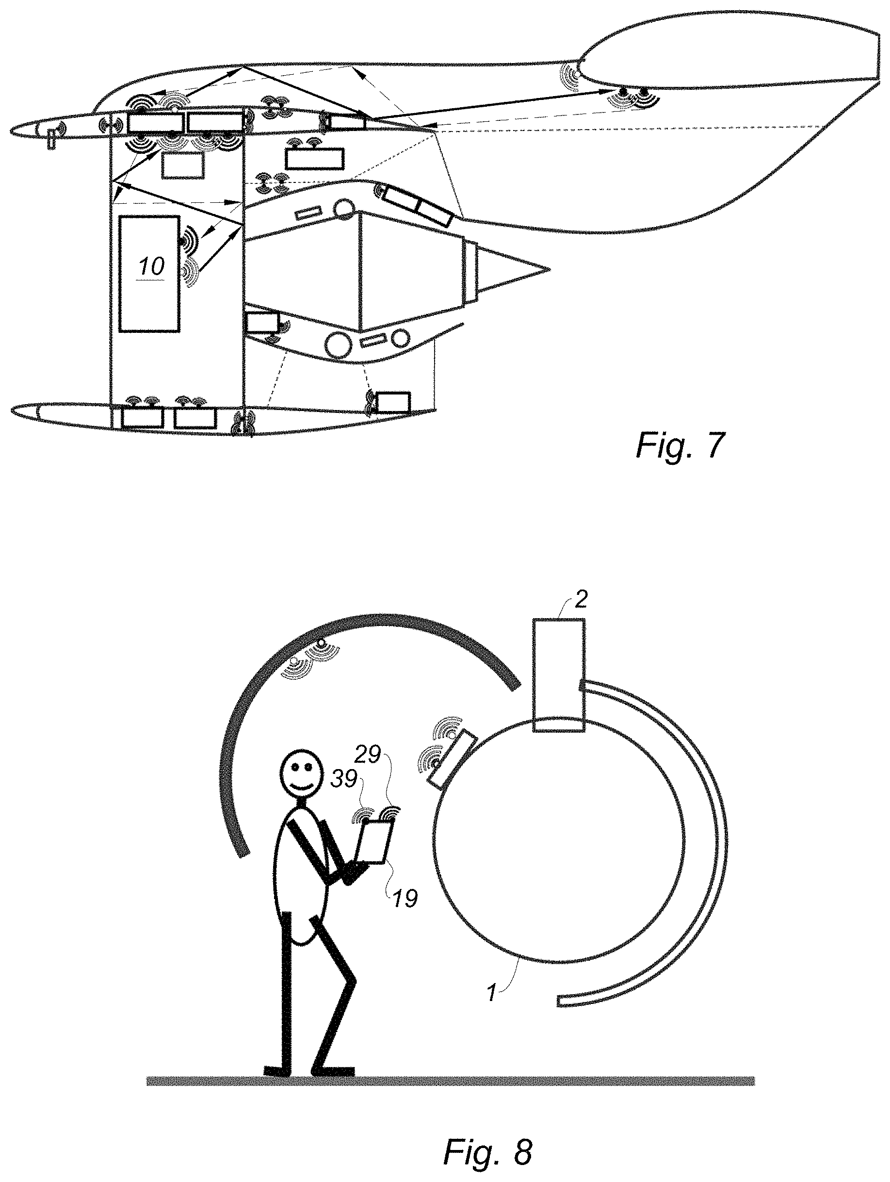 Patent US11773788 Figure 4 – Device and method for data communication in an aircraft subassembly