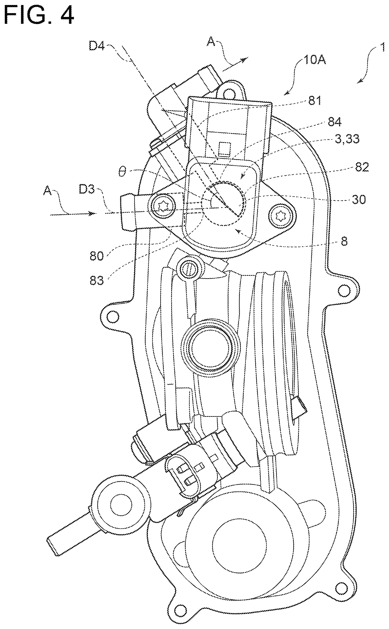 Patent US11773790 Figure 4 – Throttle device