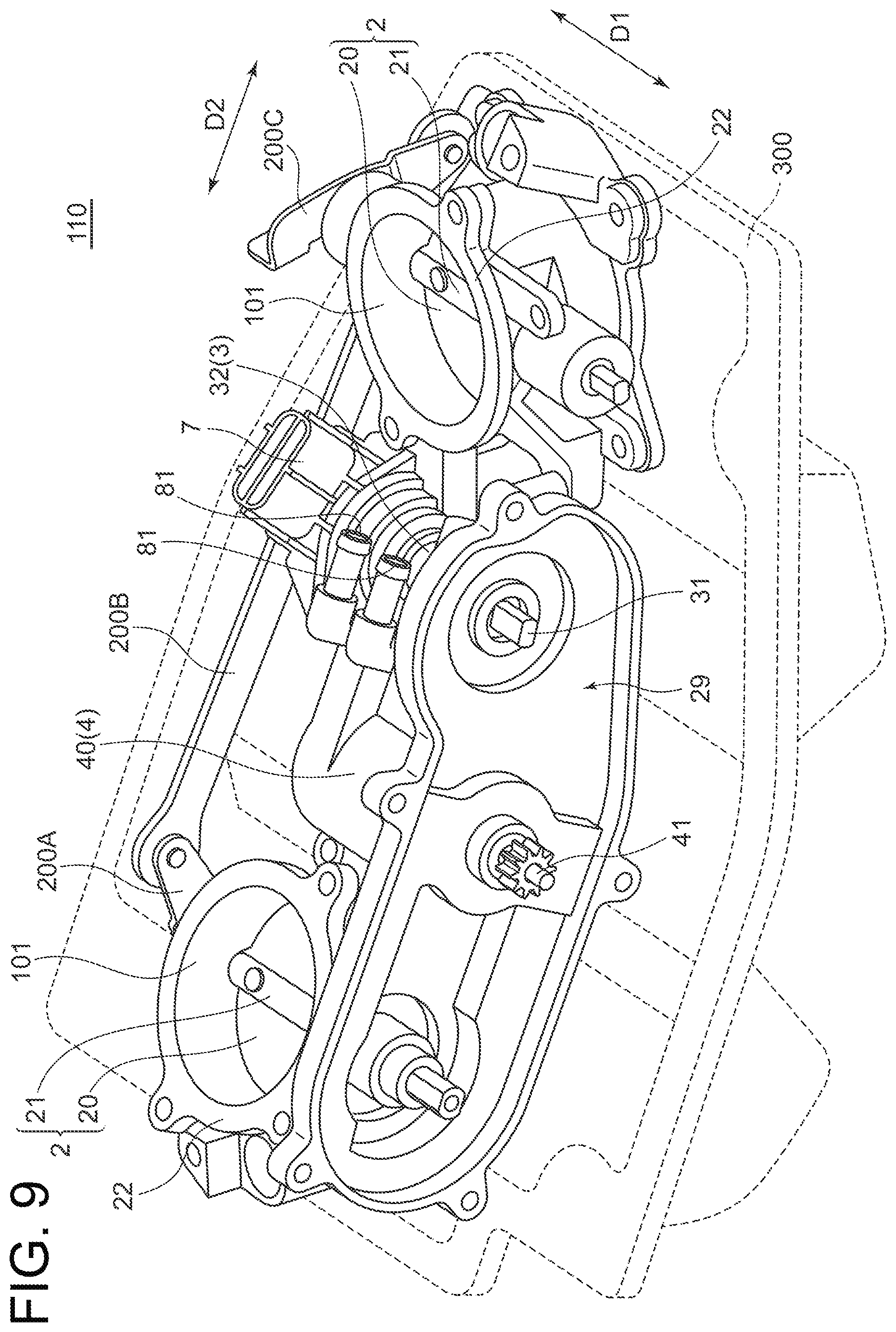 Patent US11773790 Figure 13 – Throttle device