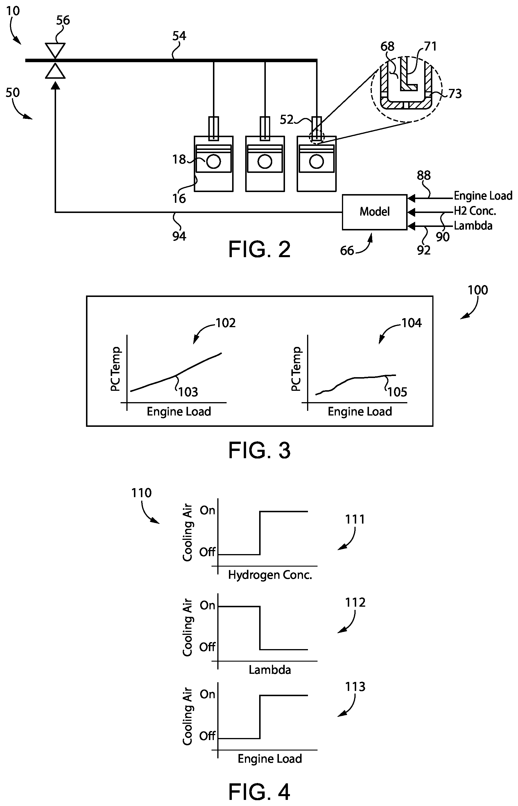 Patent US11773795 Figure 2 – Gaseous fuel engine and operating strategy for limiting preignition in prechamber sparkplug