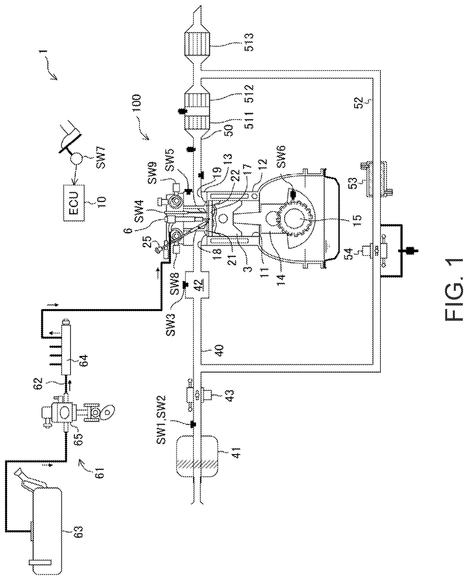 Patent US11773804 Figure 1 – Engine controlling method and engine system