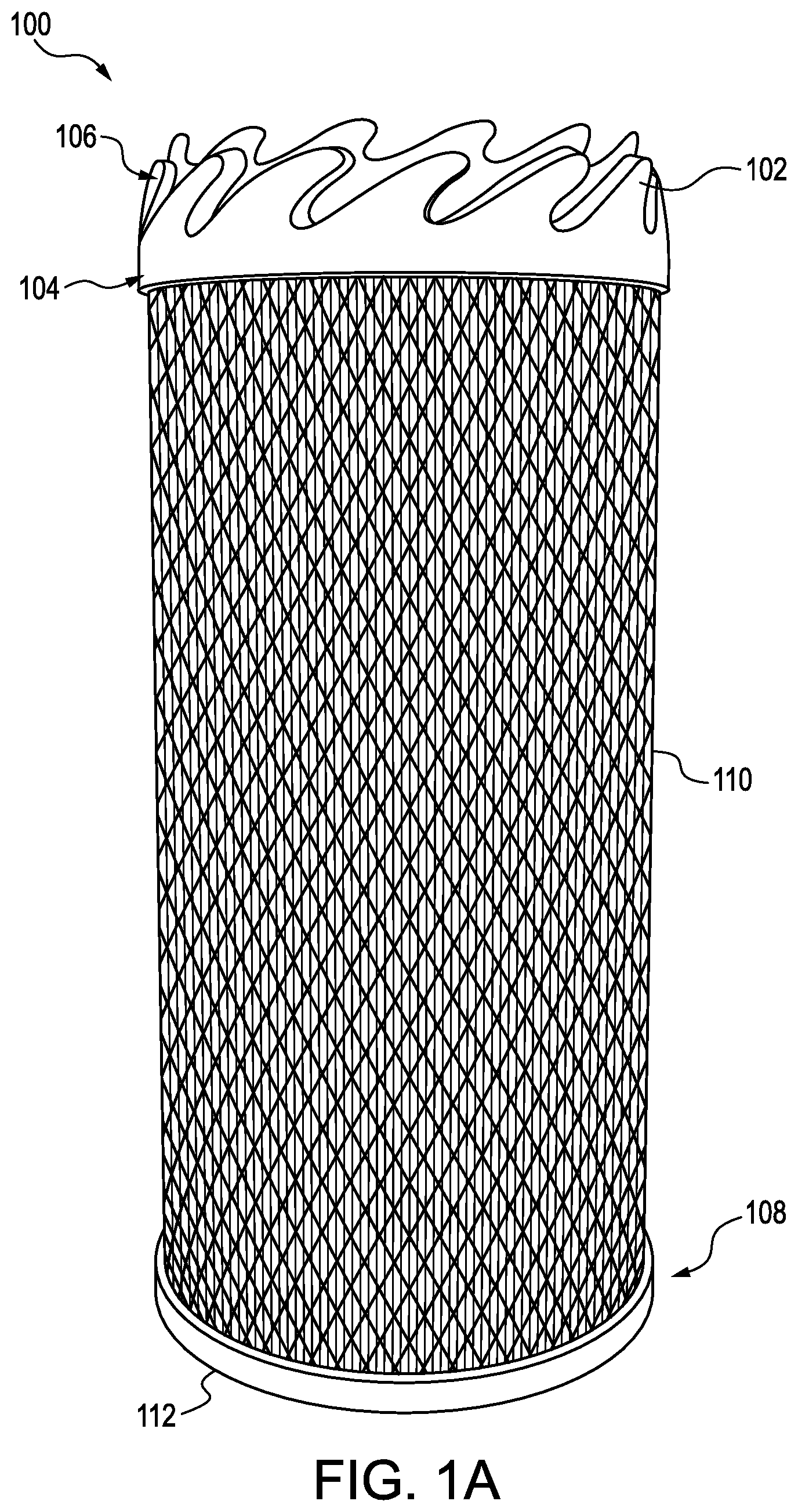 Patent US11773812 Figure 1 – Curved seal on filter element and protective seal mold
