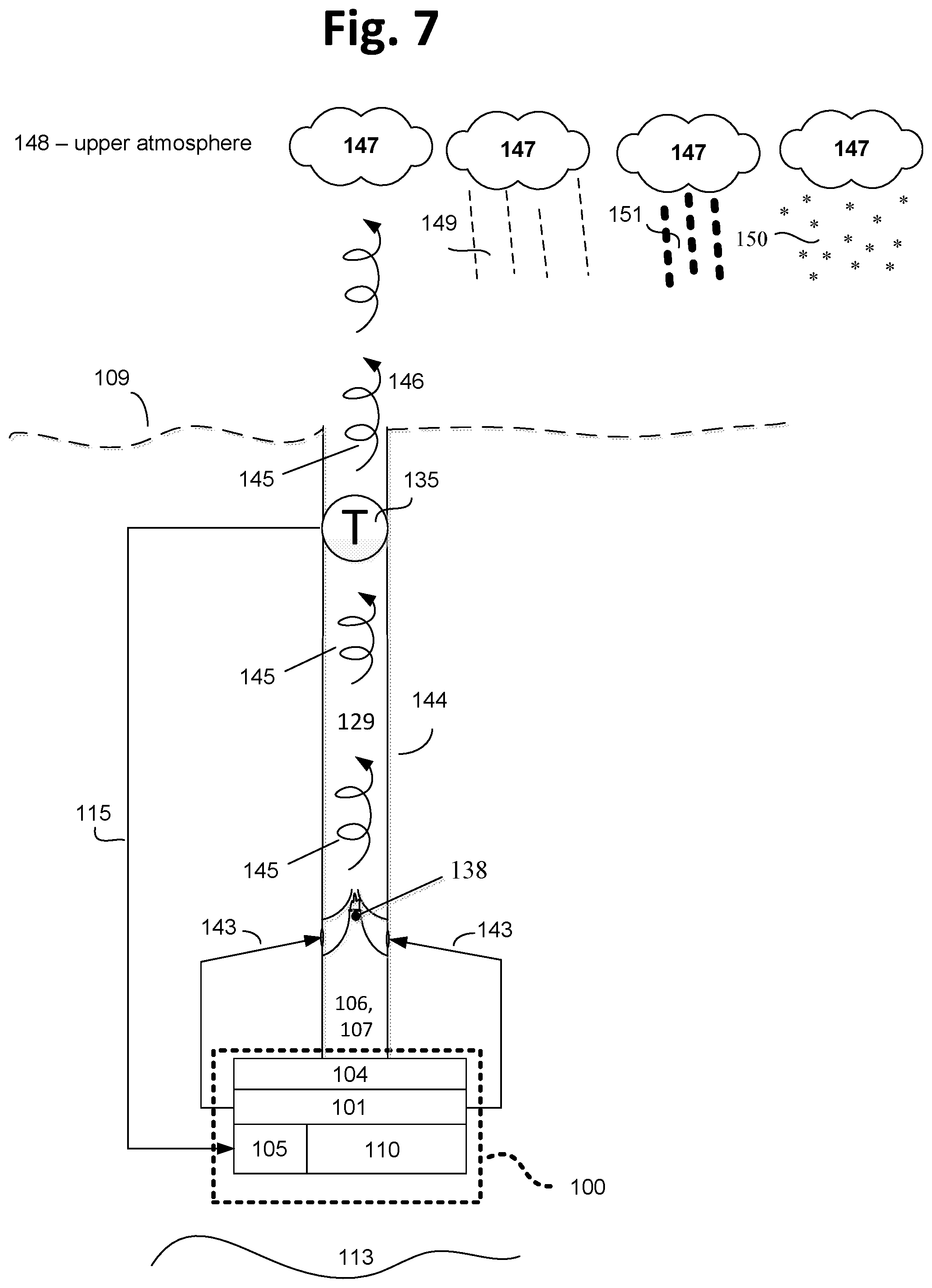Patent US11773818 Figure 7 – Buoyant power system method and apparatus