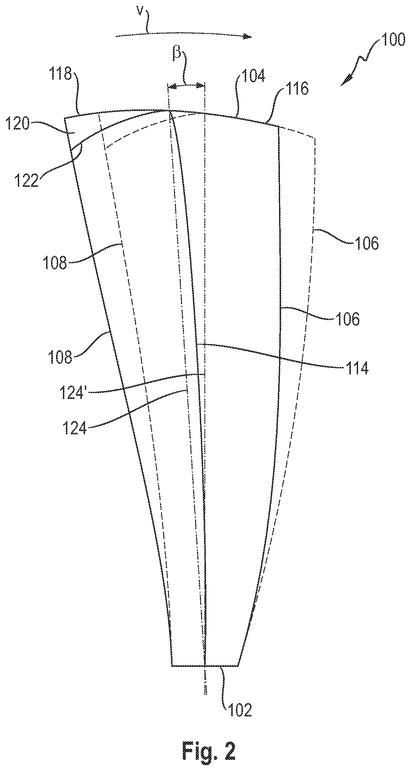 Patent US11773819 Figure 2 – Rotor blade for a wind turbine