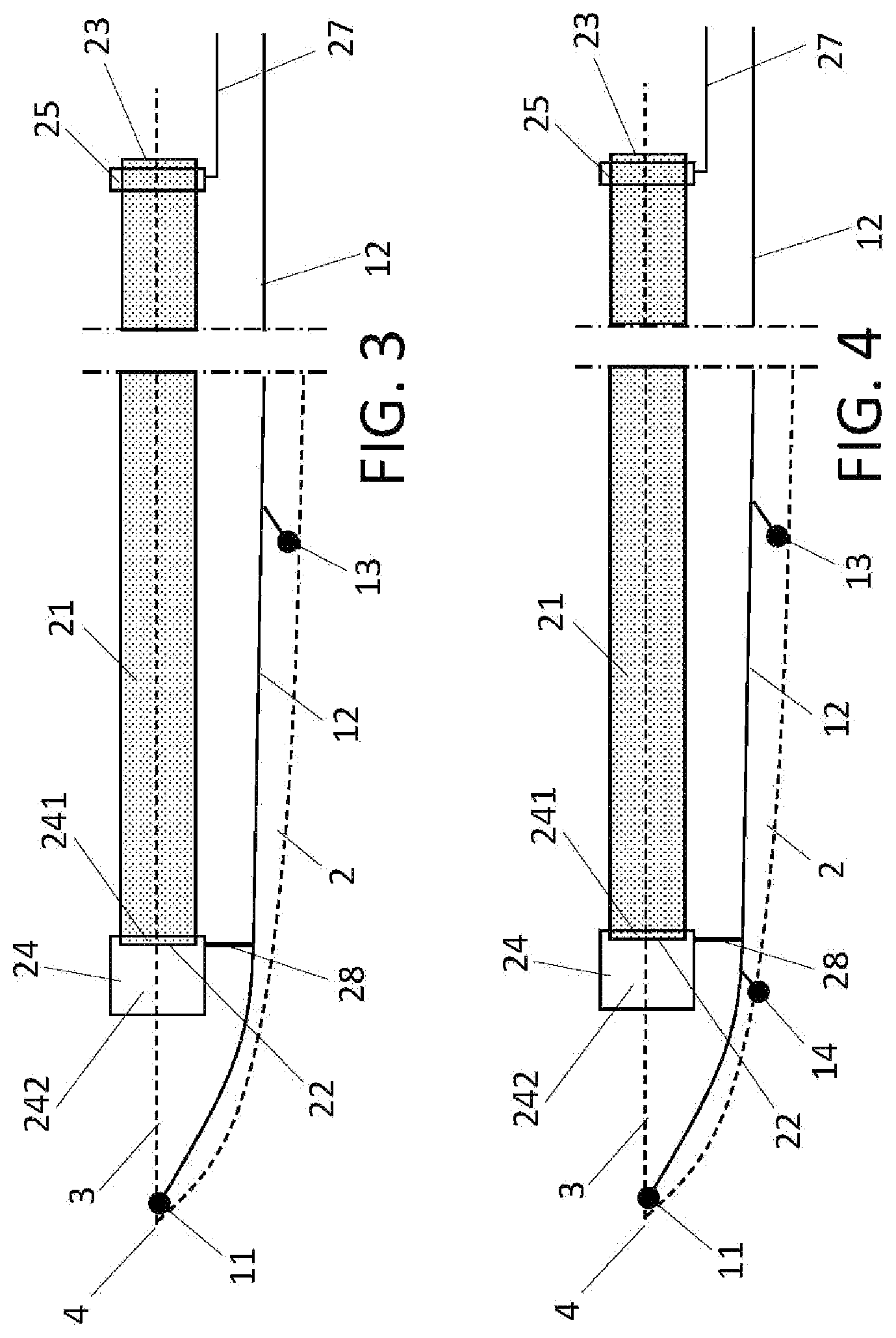 Patent US11773828 Figure 2 – Wind turbine blade having an ice formation system and a lightning protection system