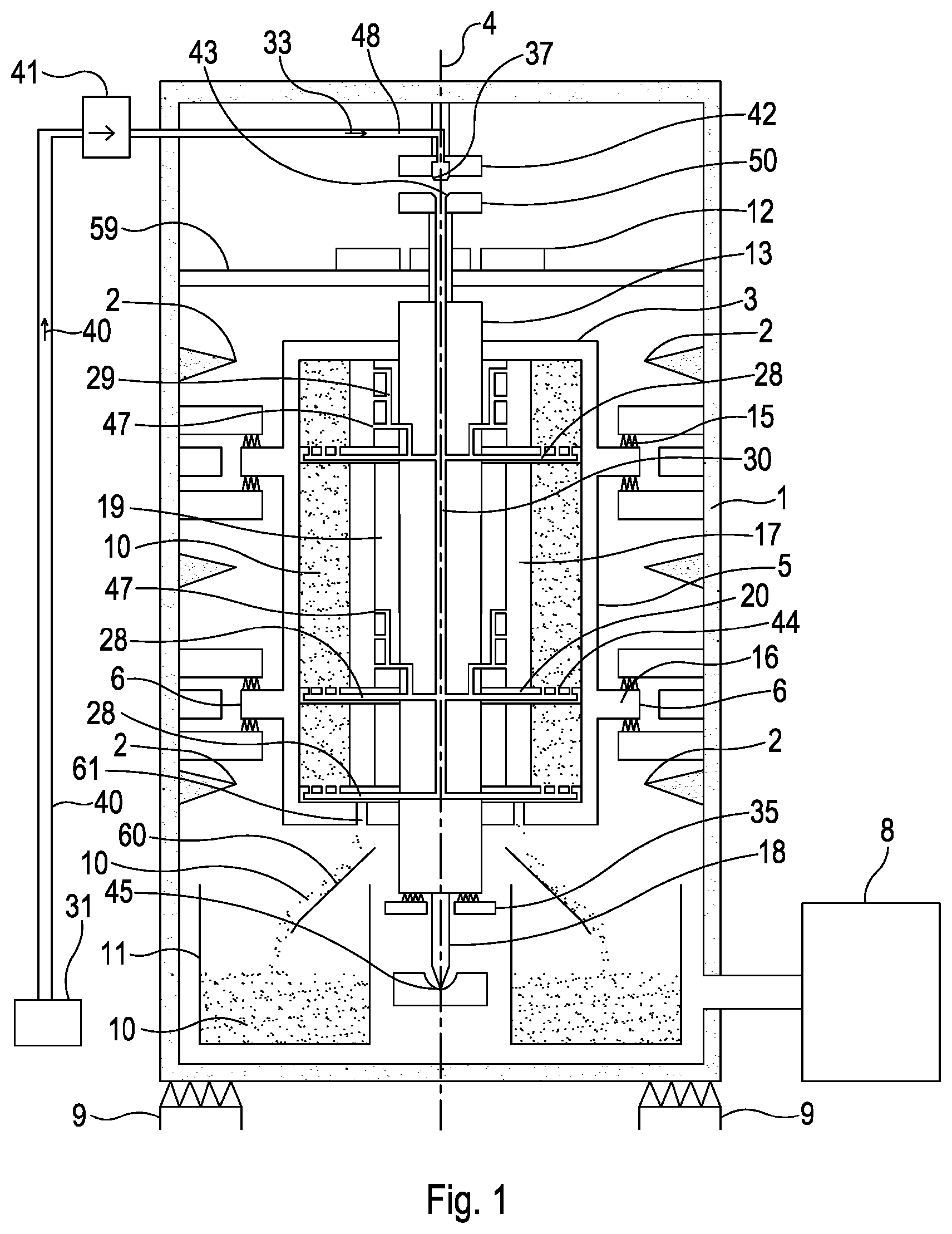 Patent US11773829 Figure 1 – Flywheel arrangement