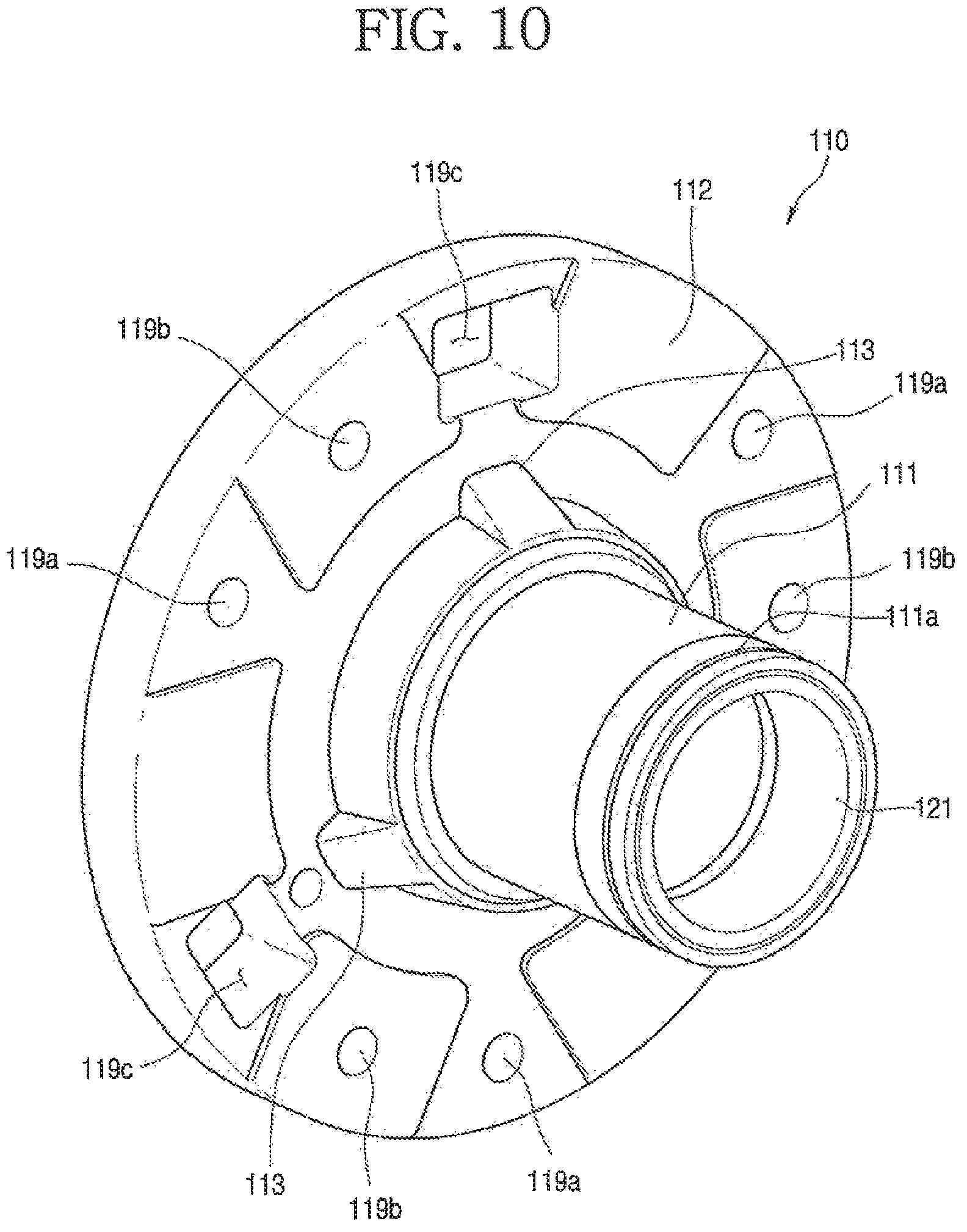 Patent US11773833 Figure 10 – Linear compressor