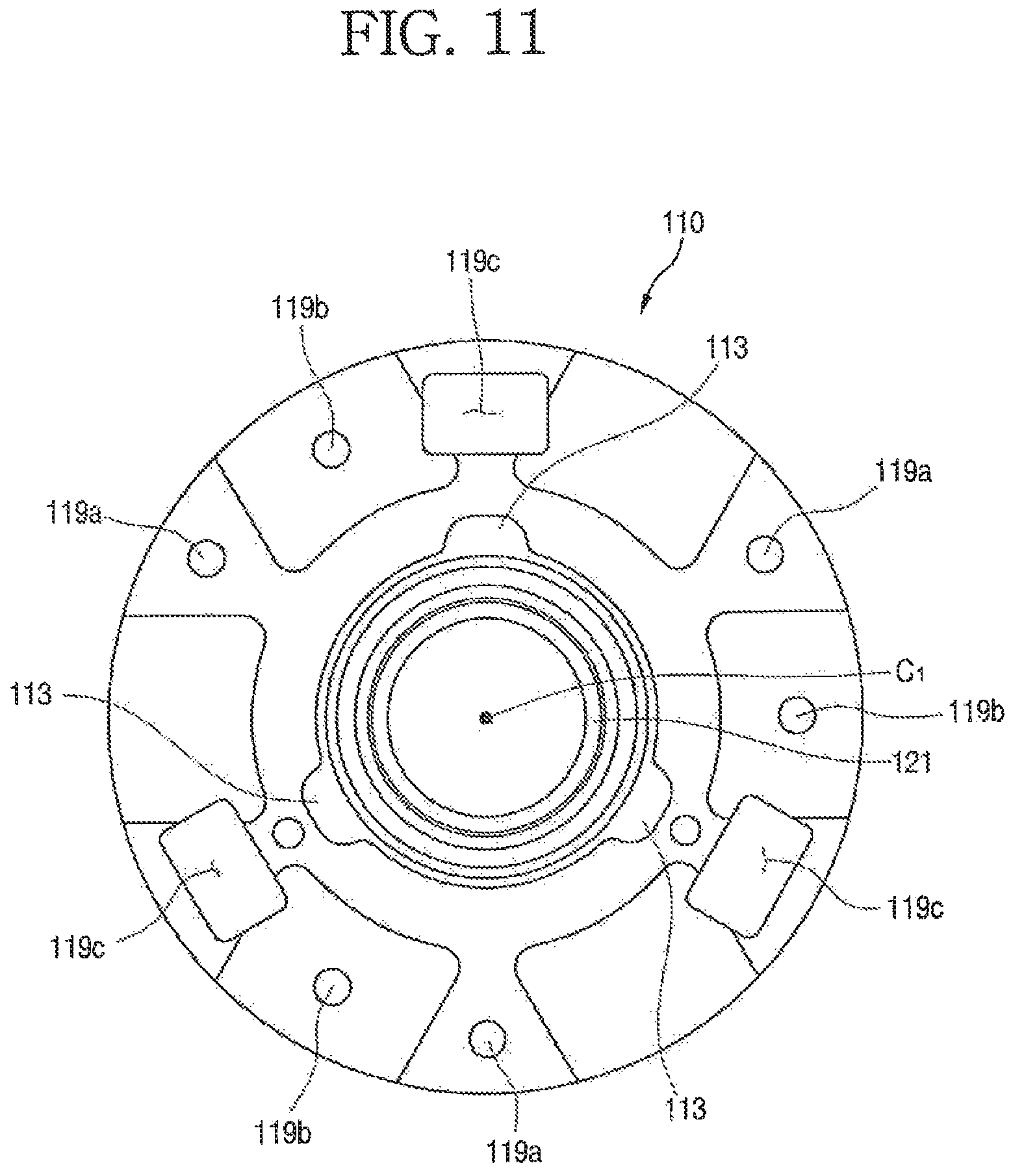 Patent US11773833 Figure 11 – Linear compressor