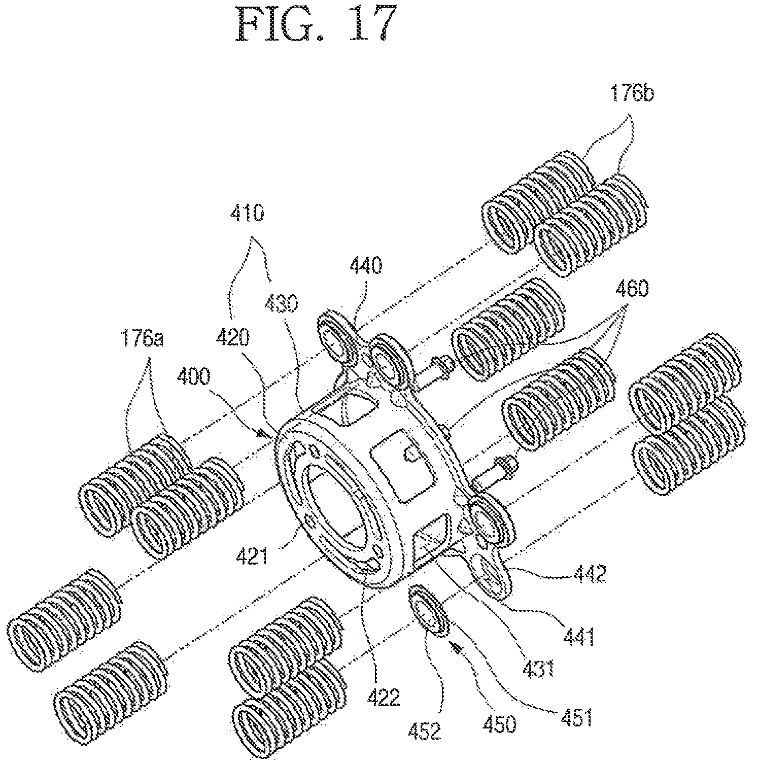 Patent US11773833 Figure 17 – Linear compressor