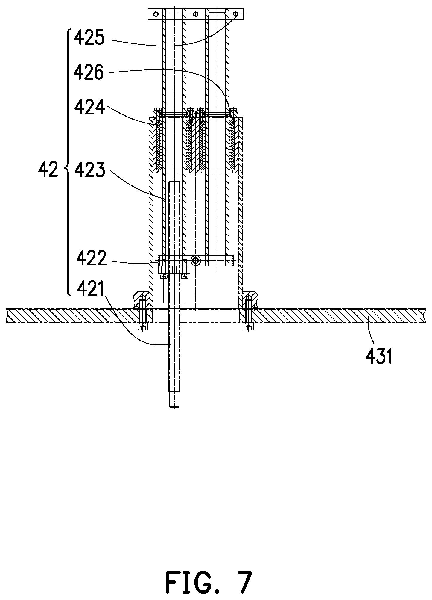 Patent US11773834 Figure 6 – Linear peristaltic metering pump