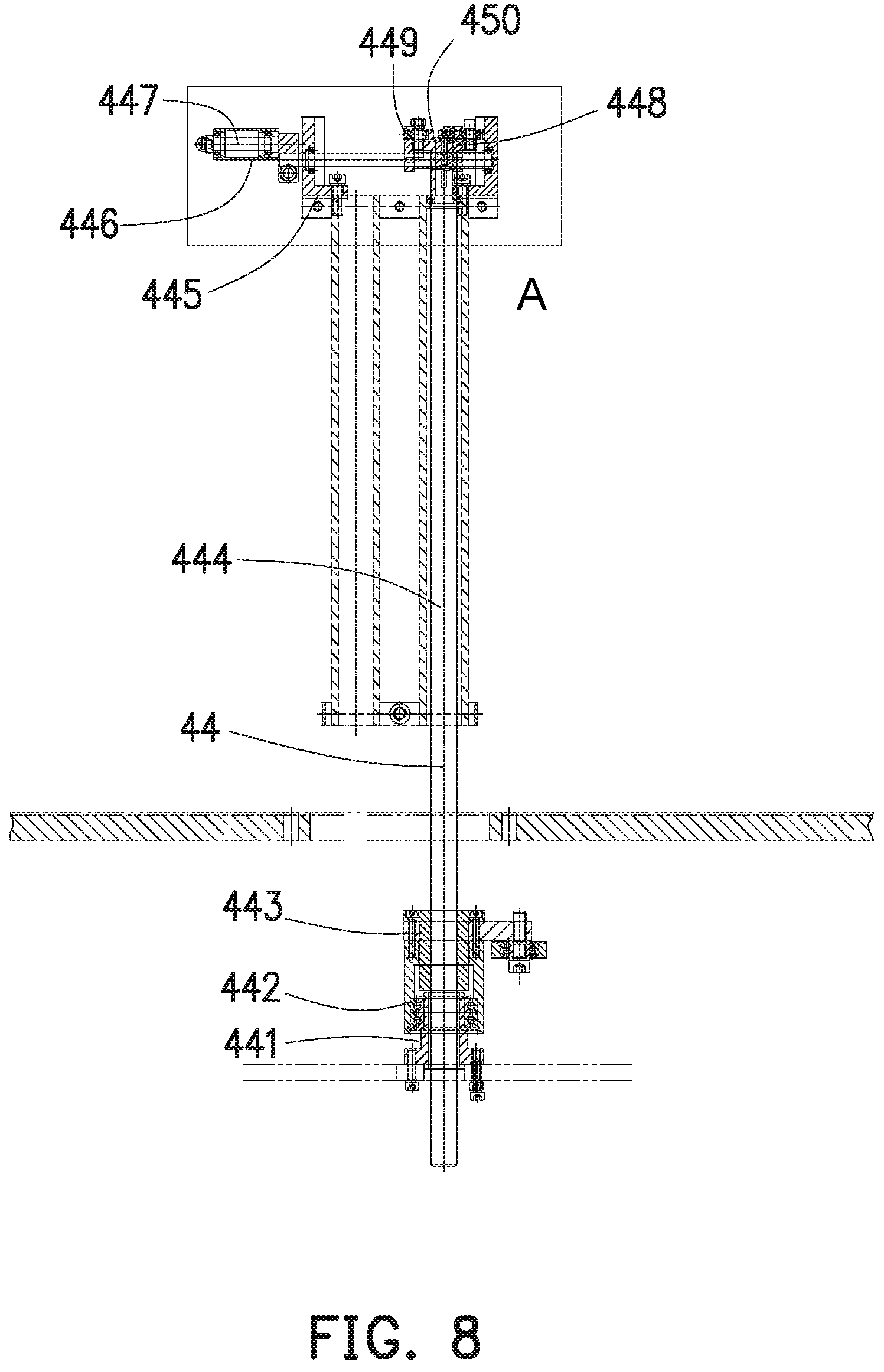 Patent US11773834 Figure 7 – Linear peristaltic metering pump