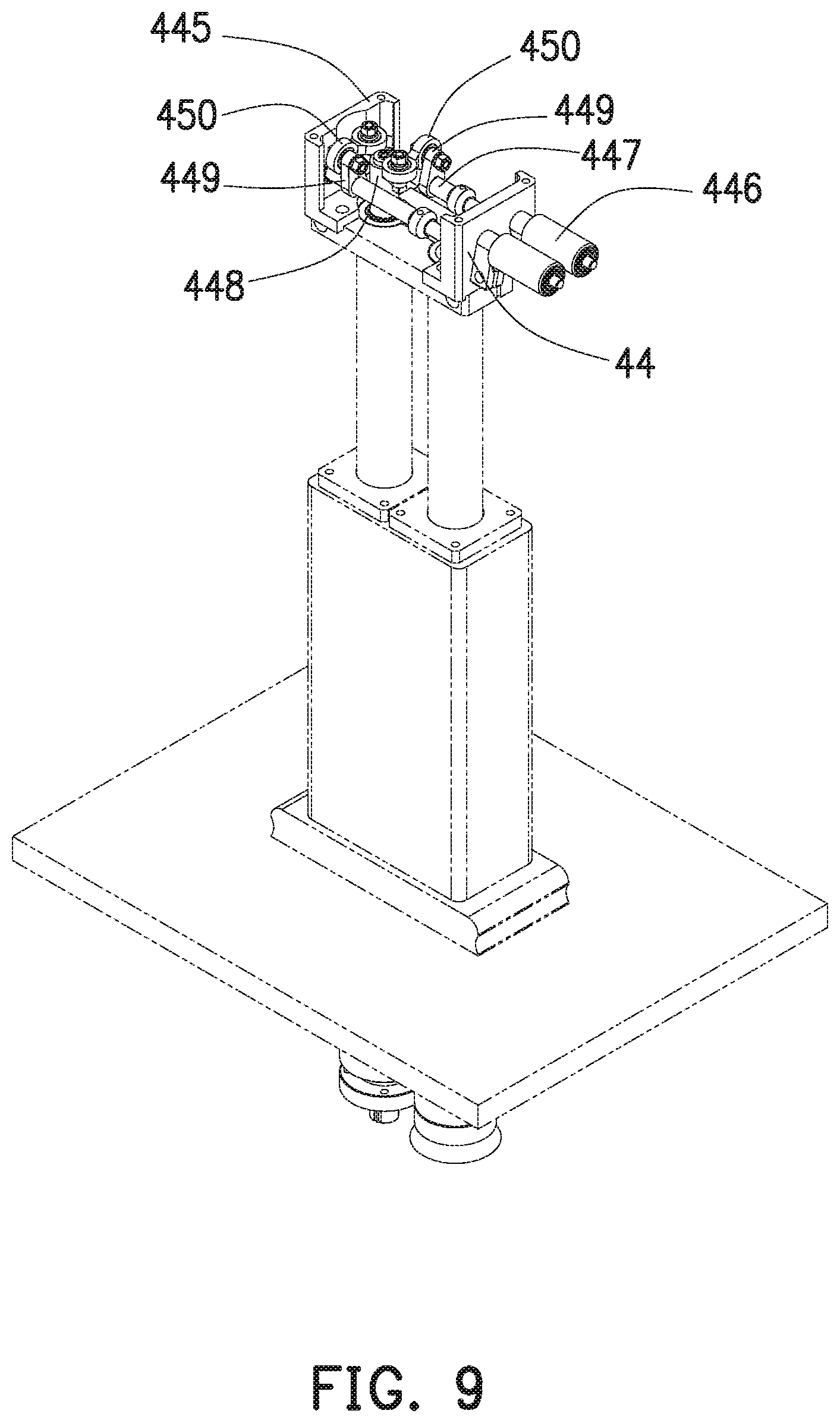 Patent US11773834 Figure 8 – Linear peristaltic metering pump