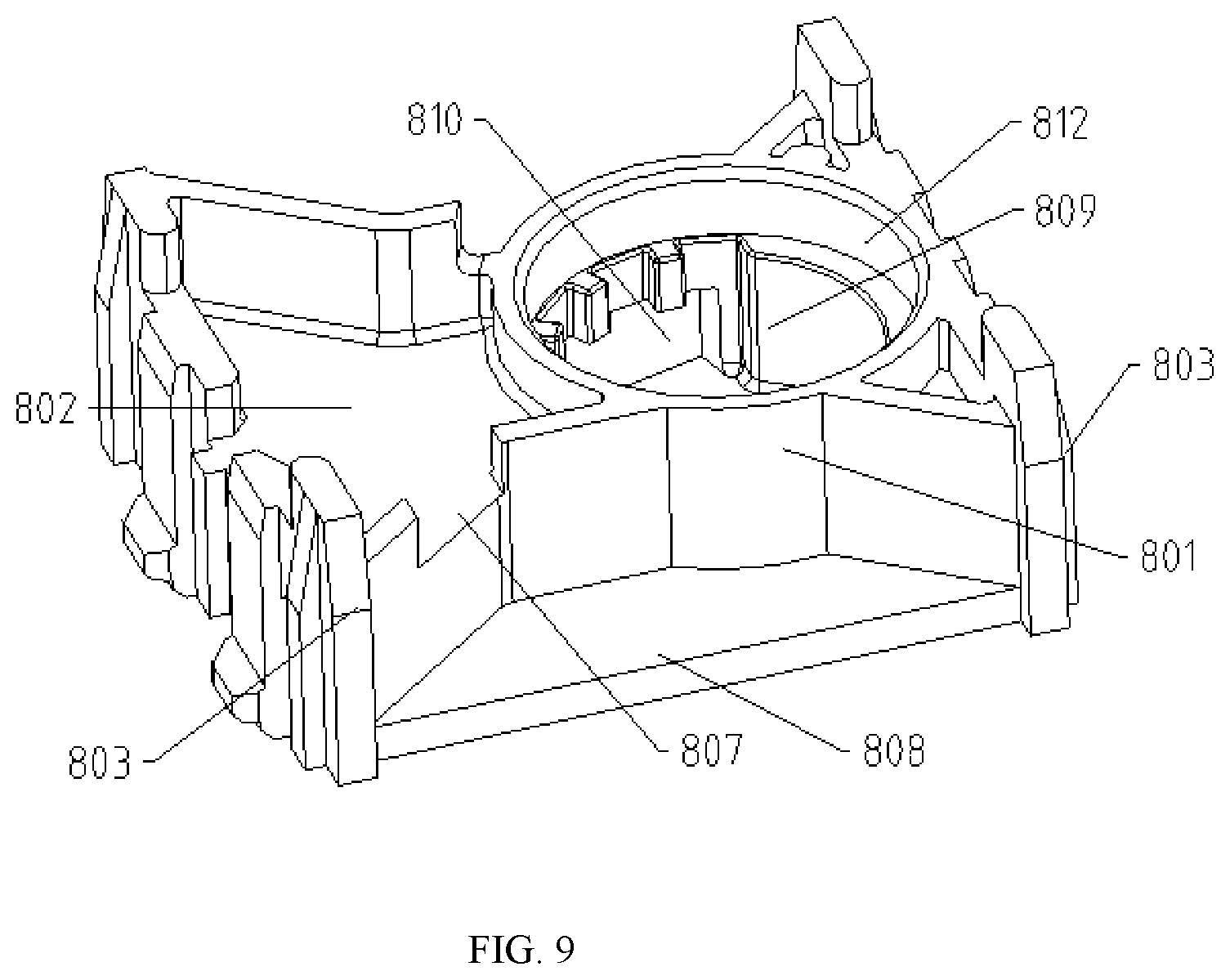 Patent US11773836 Figure 9 – External fuel pump and valve seat for the fuel pump