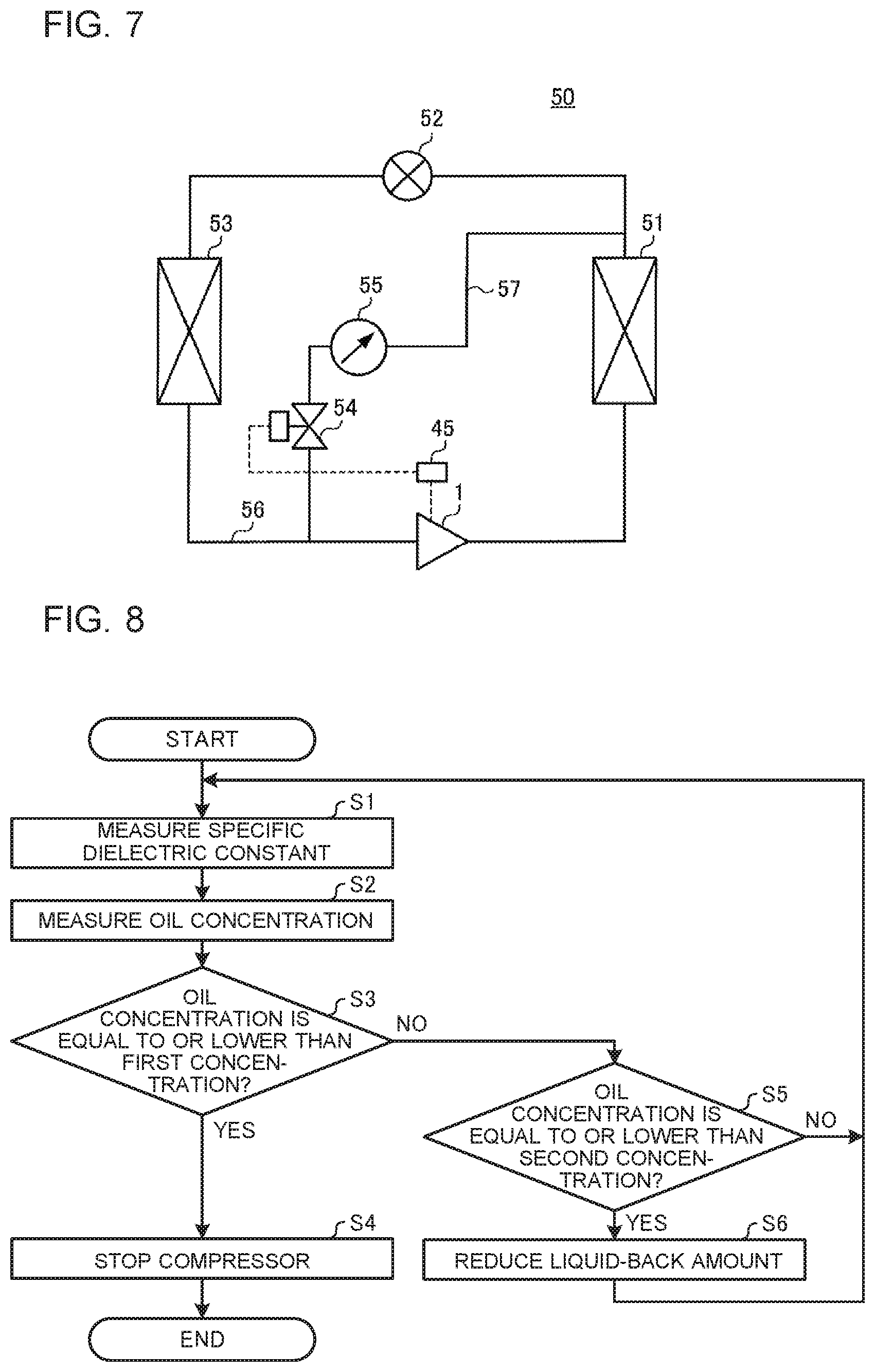 Patent US11773838 Figure 5 – Compressor, refrigerant compressing apparatus, and refrigerating apparatus