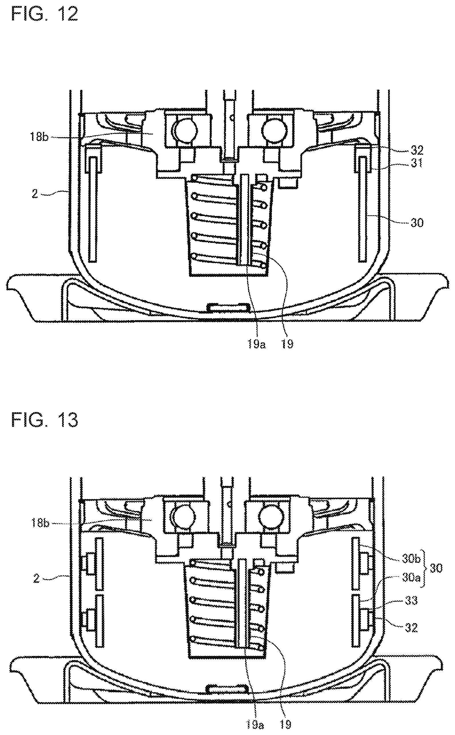 Patent US11773838 Figure 8 – Compressor, refrigerant compressing apparatus, and refrigerating apparatus
