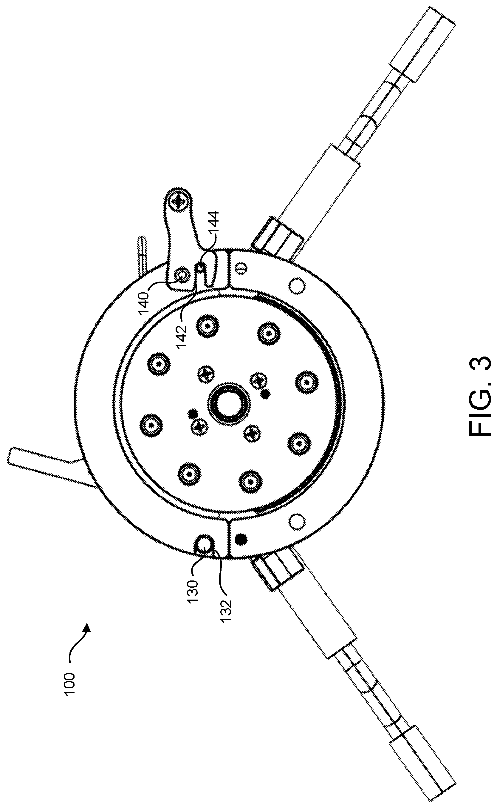 Patent US11773839 Figure 3 – Multi-roller peristaltic pump head