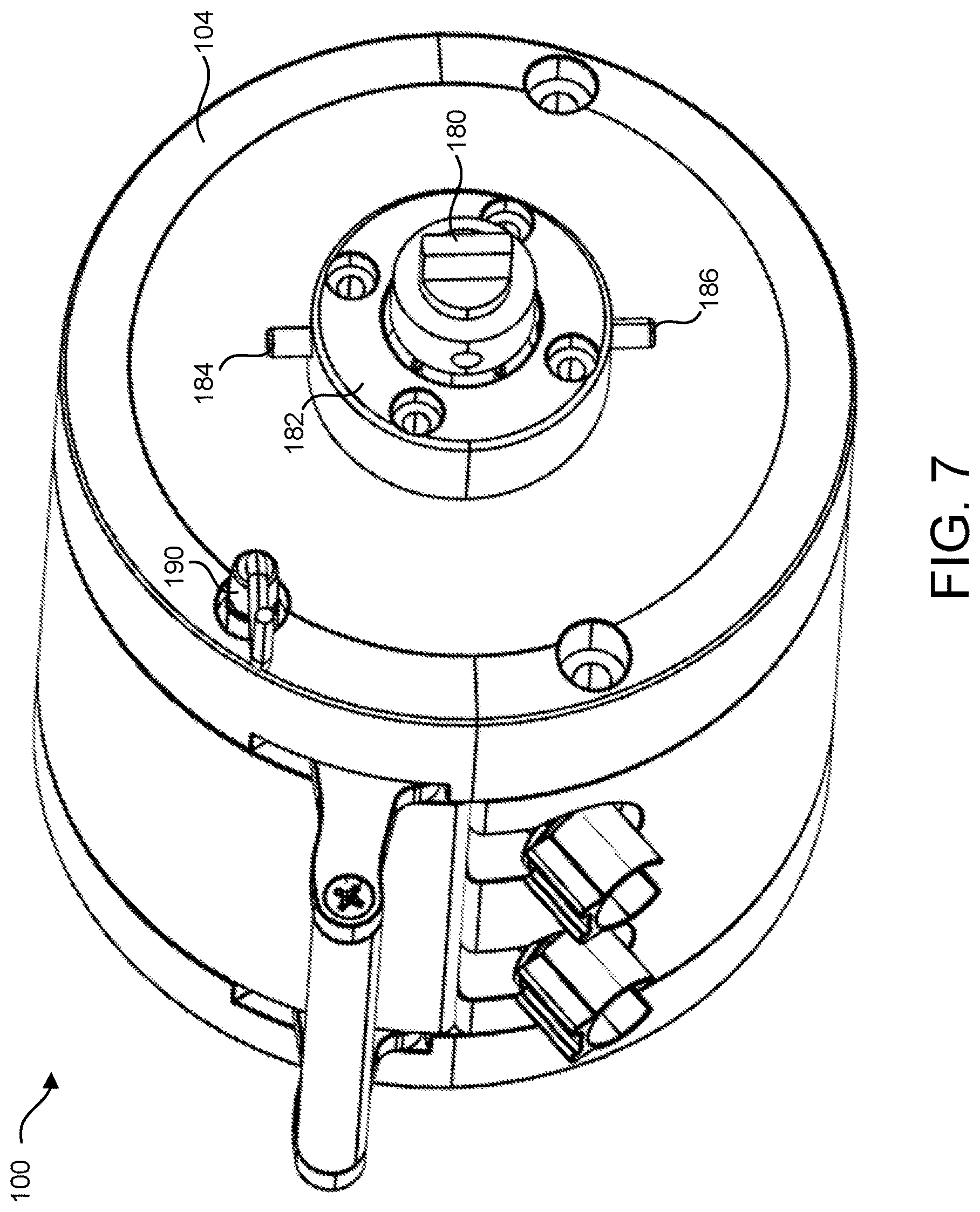 Patent US11773839 Figure 7 – Multi-roller peristaltic pump head
