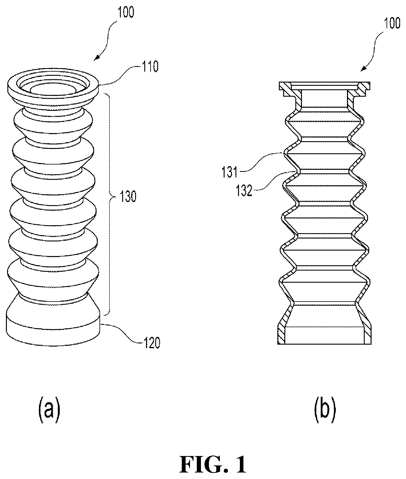 Patent US11773840 Figure 1 – Elastic member and pump assembly including the same