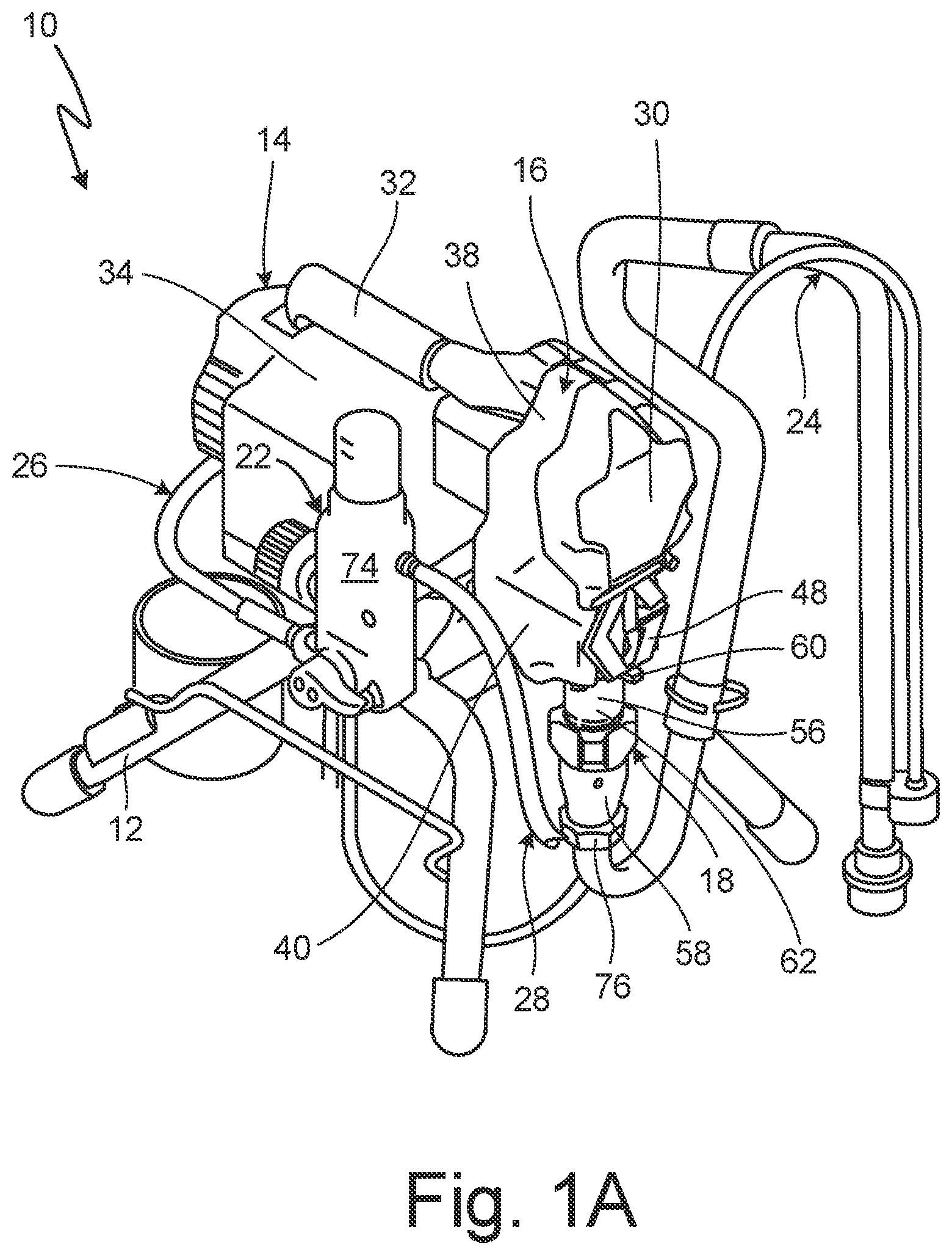 Patent US11773842 Figure 1 – Removable piston rod sleeve for fluid pump