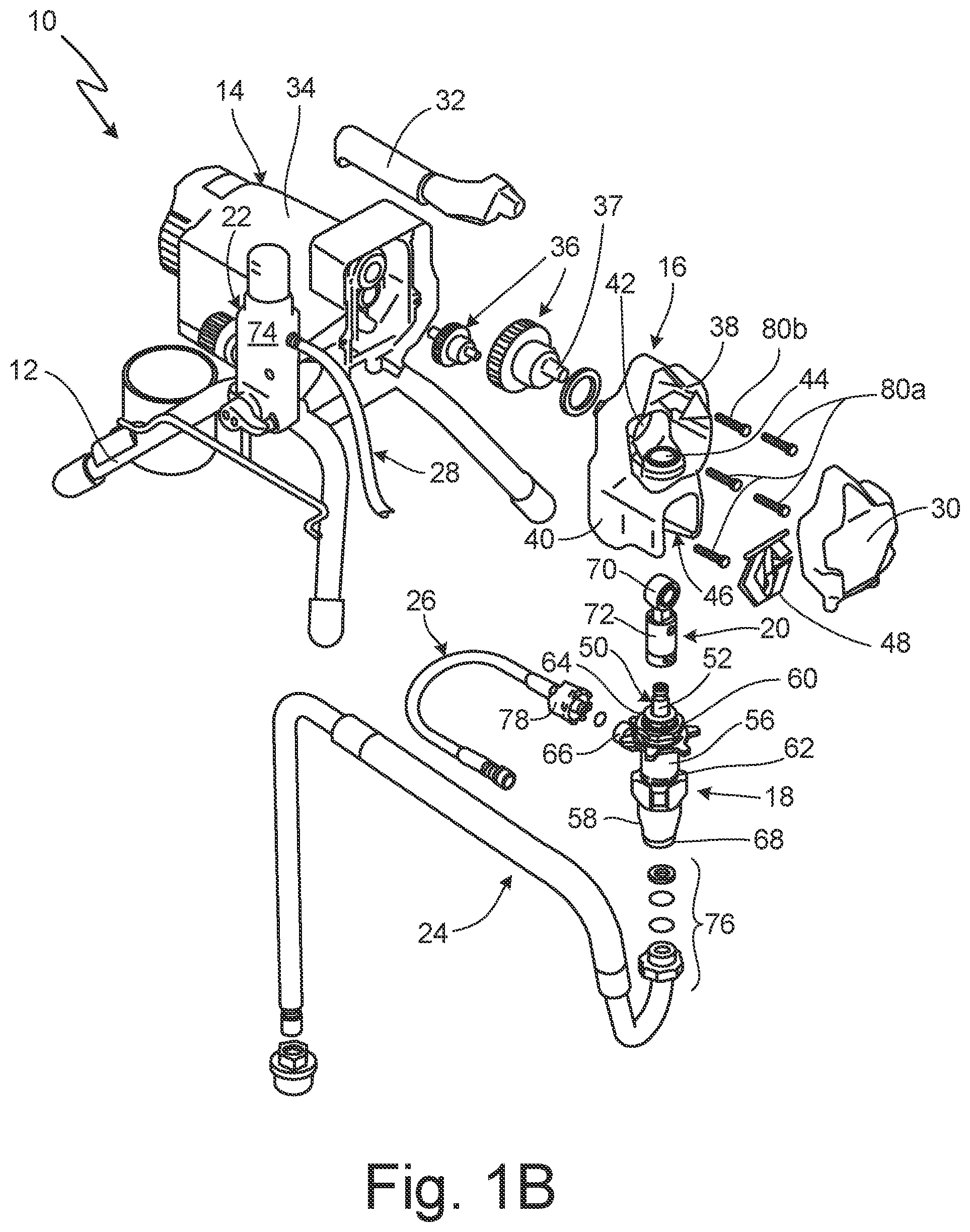 Patent US11773842 Figure 2 – Removable piston rod sleeve for fluid pump