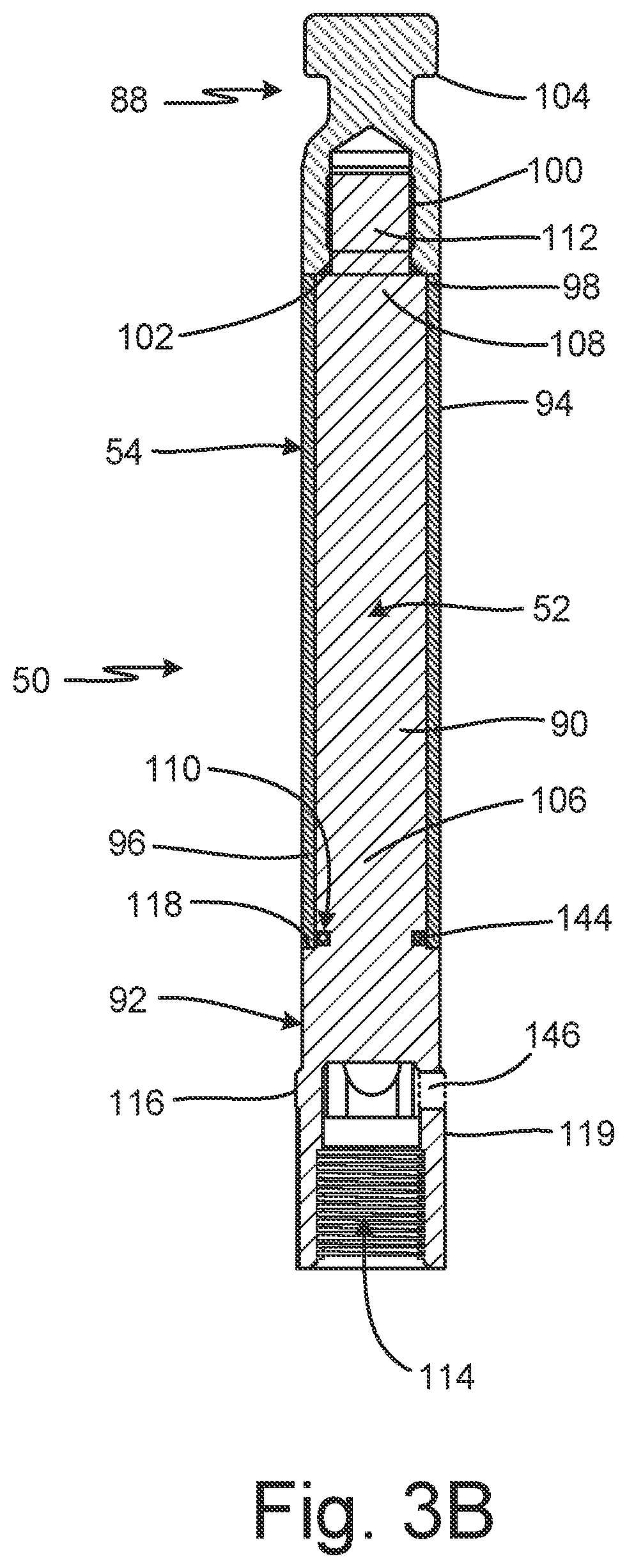 Patent US11773842 Figure 6 – Removable piston rod sleeve for fluid pump