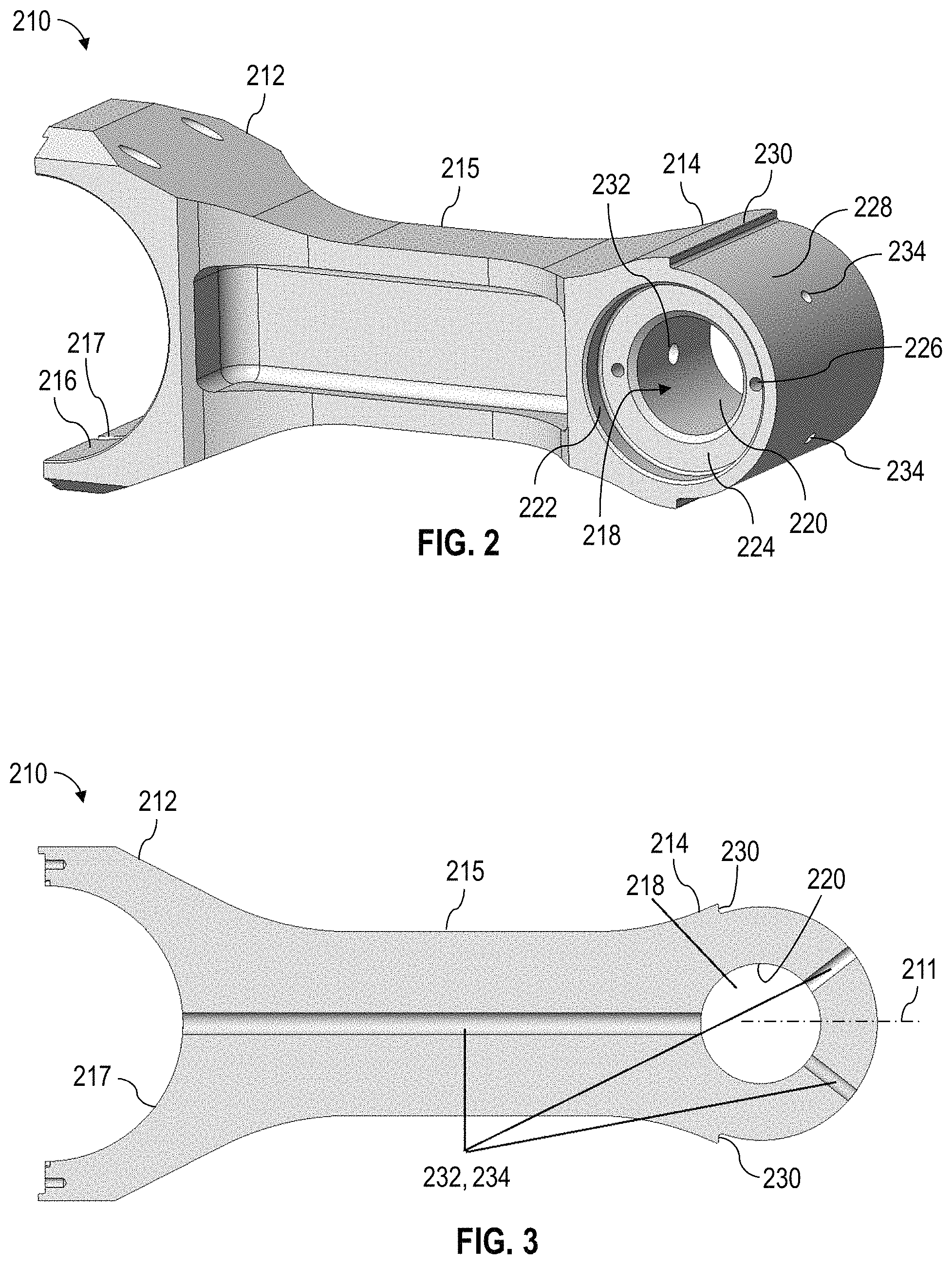 Patent US11773844 Figure 2 – Reciprocating pump trunnions connecting crosshead and connecting rod