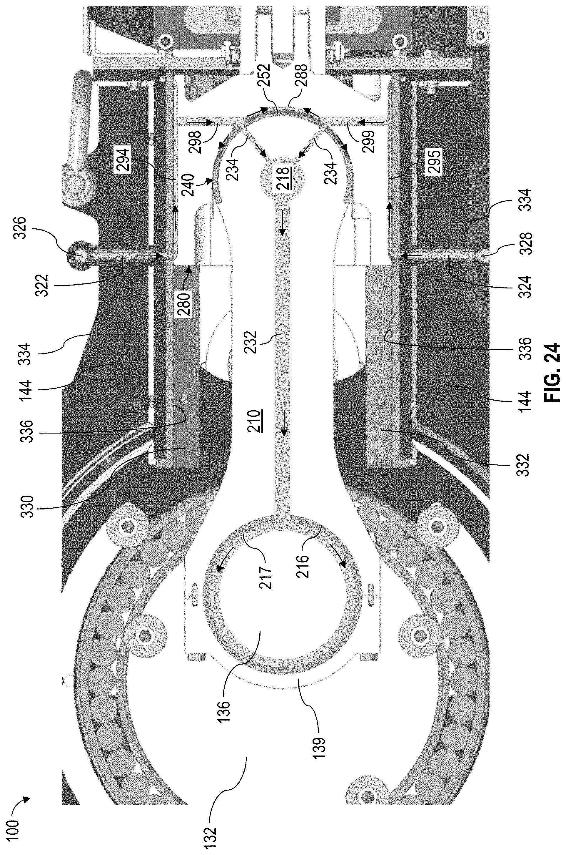 Patent US11773844 Figure 14 – Reciprocating pump trunnions connecting crosshead and connecting rod
