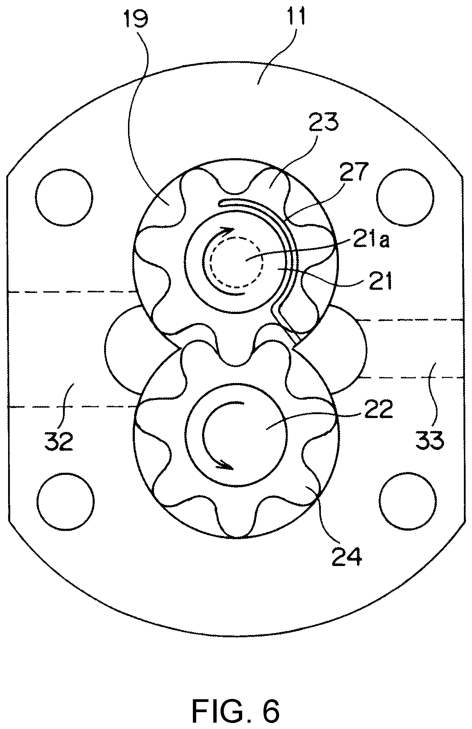Patent US11773845 Figure 6 – Helical gear pump and helical gear motor
