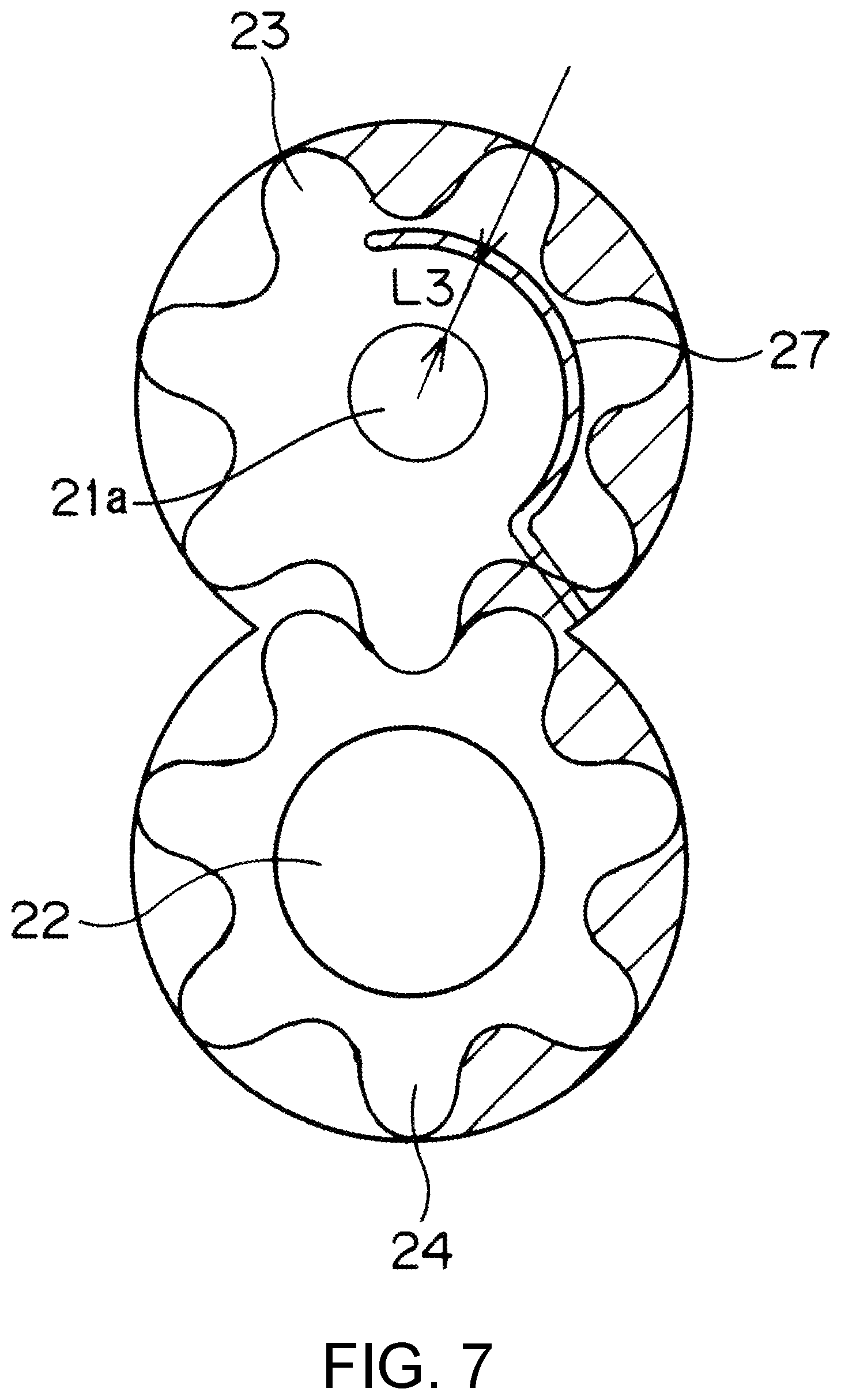 Patent US11773845 Figure 7 – Helical gear pump and helical gear motor