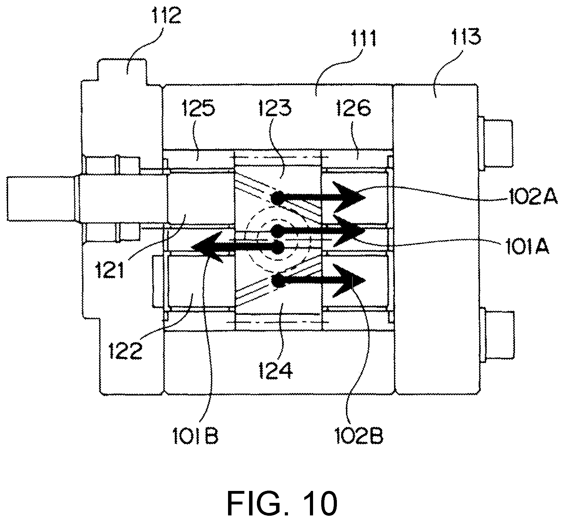 Patent US11773845 Figure 10 – Helical gear pump and helical gear motor