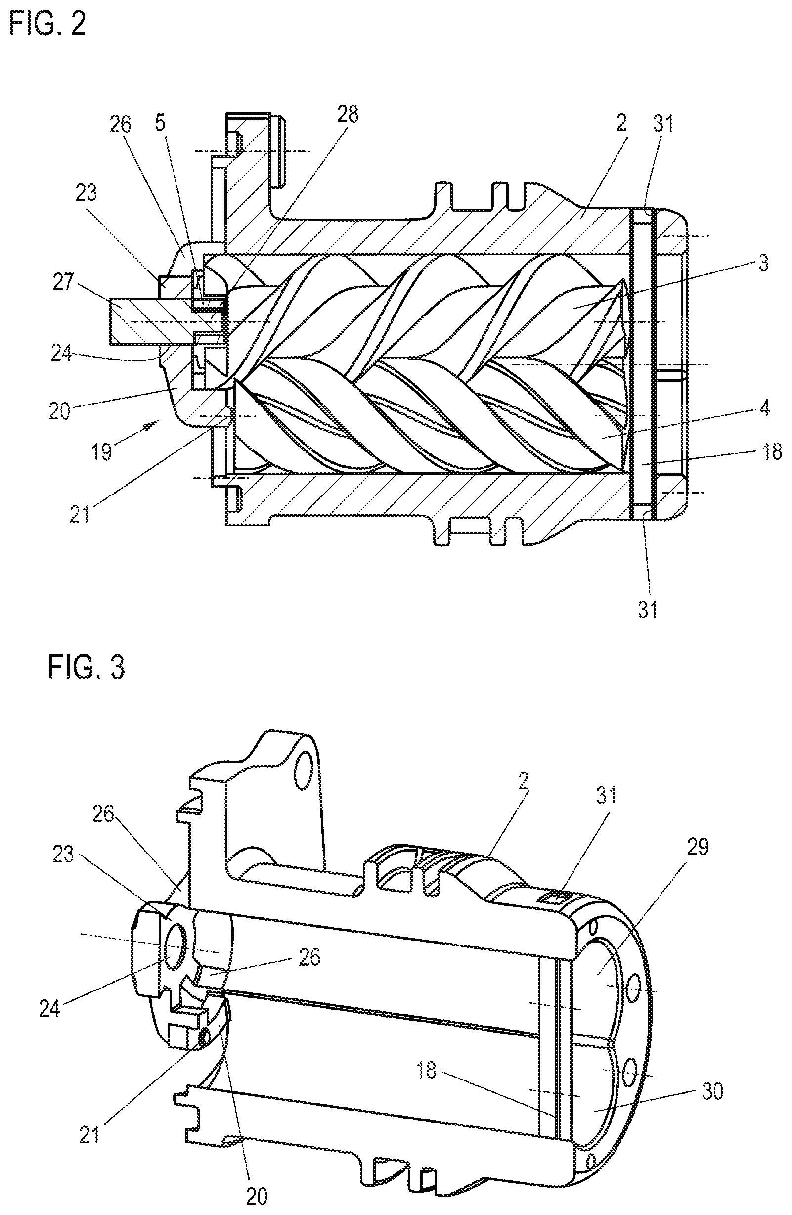 Patent US11773846 Figure 2 – Screw spindle pump