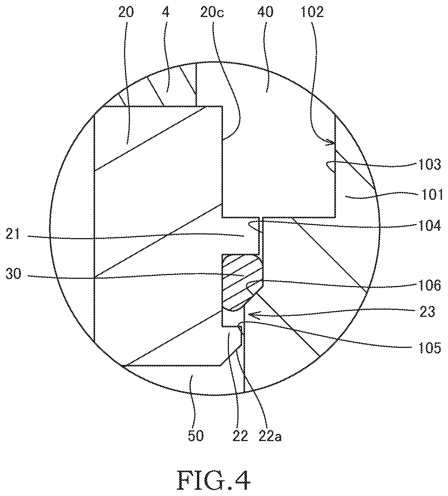 Patent US11773848 Figure 4 – Cartridge vane pump and pump device including same