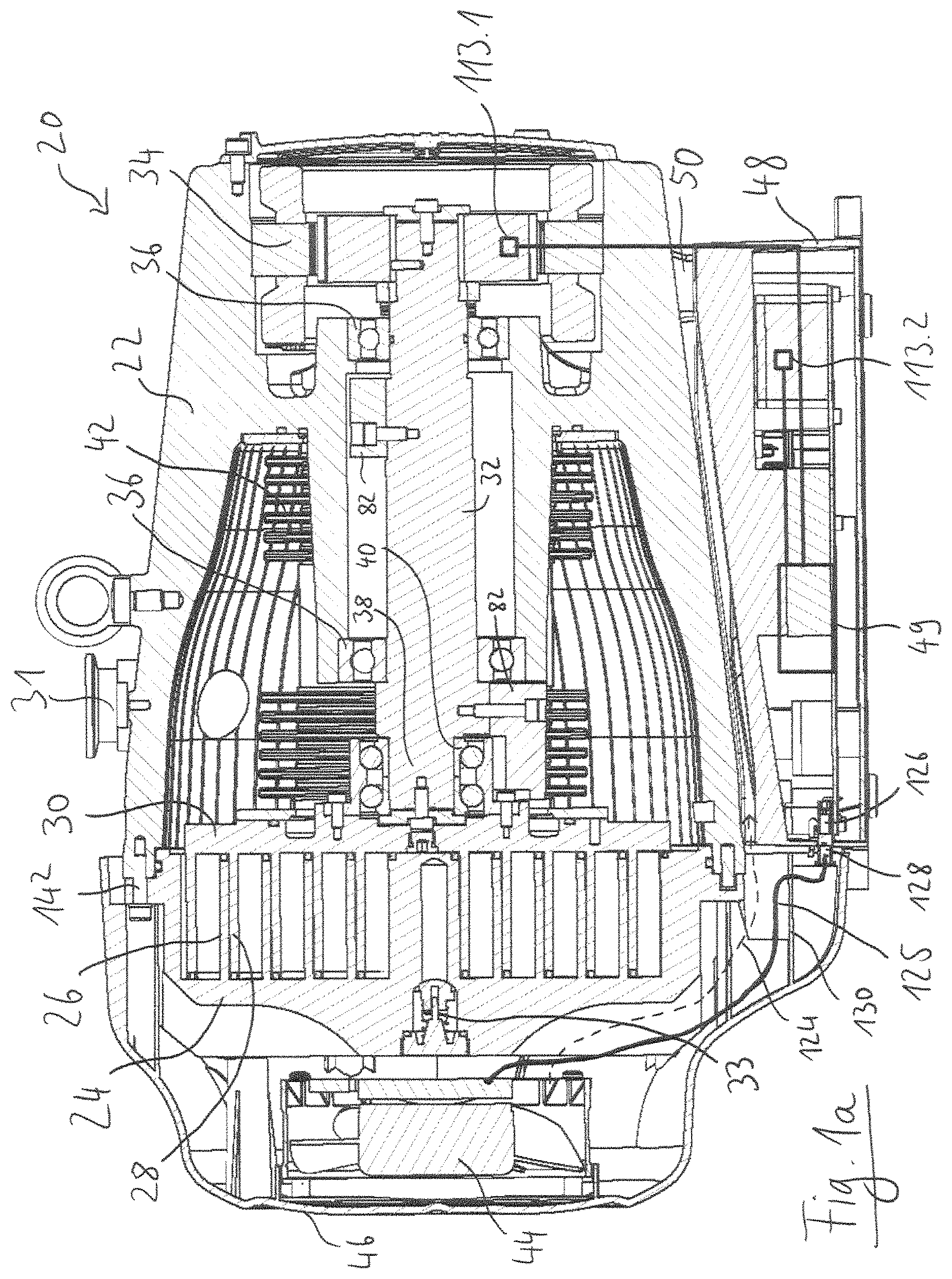 Patent US11773849 Figure 2 – Vacuum pump, scroll pump, and manufacturing method for such