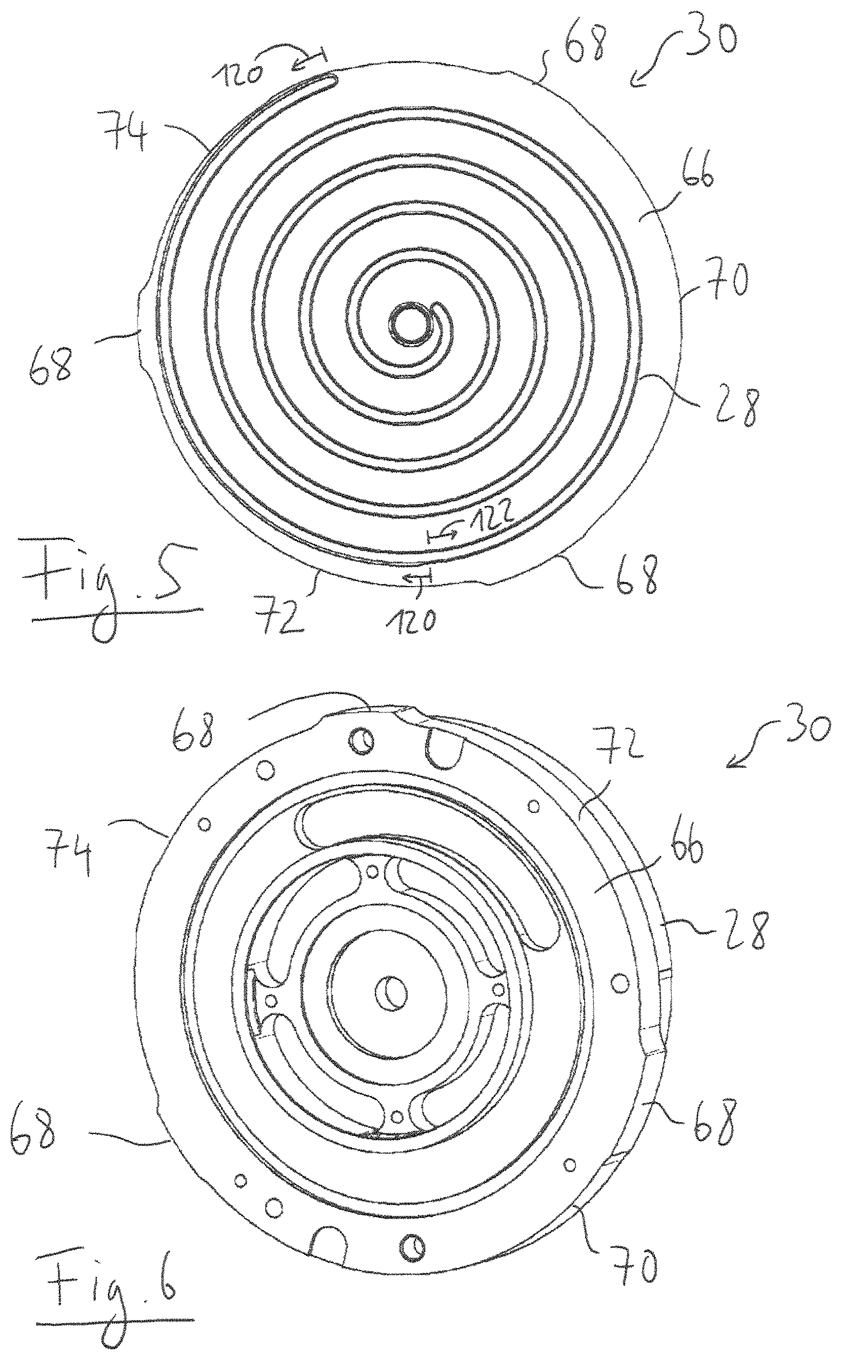 Patent US11773849 Figure 6 – Vacuum pump, scroll pump, and manufacturing method for such