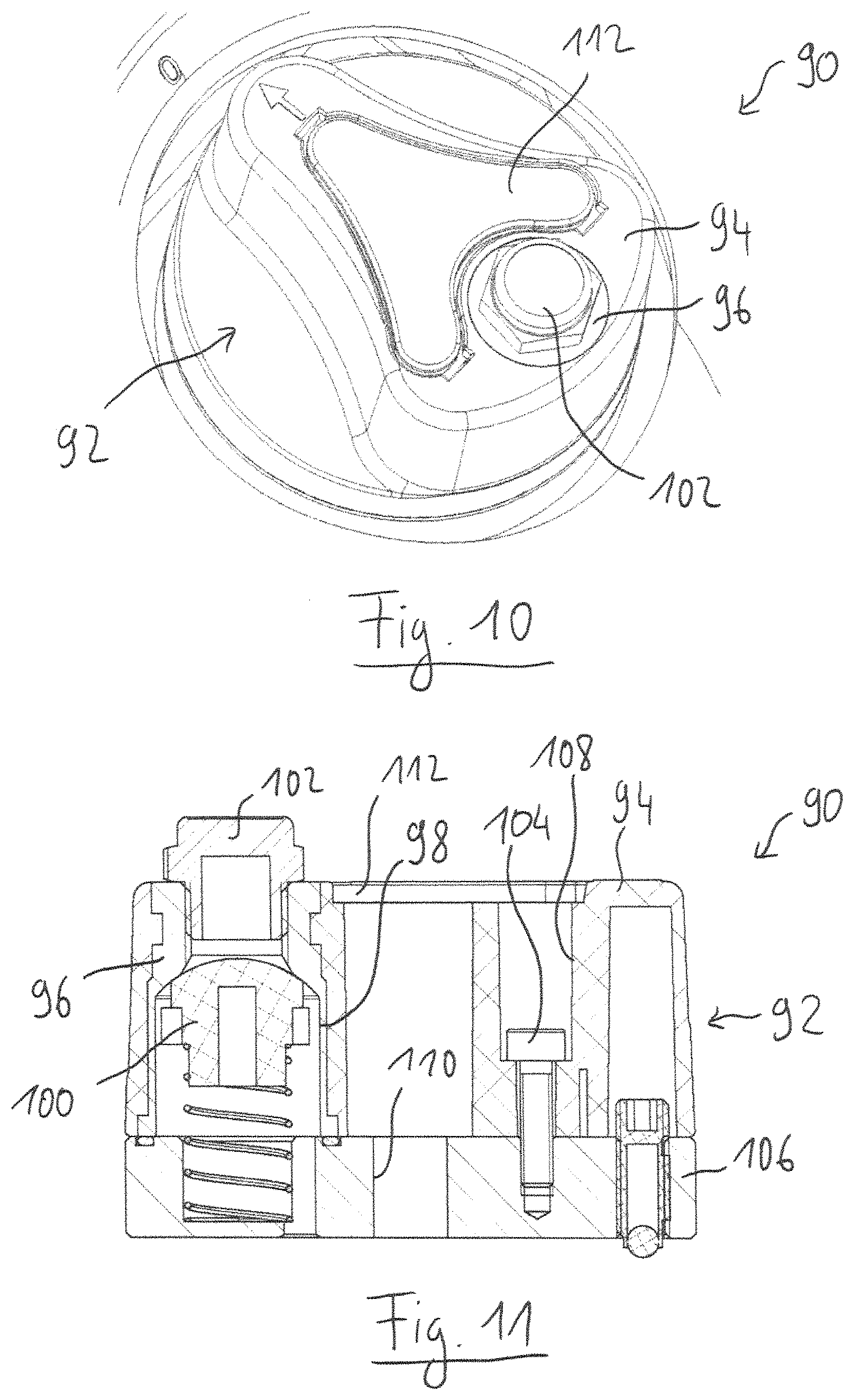 Patent US11773849 Figure 8 – Vacuum pump, scroll pump, and manufacturing method for such
