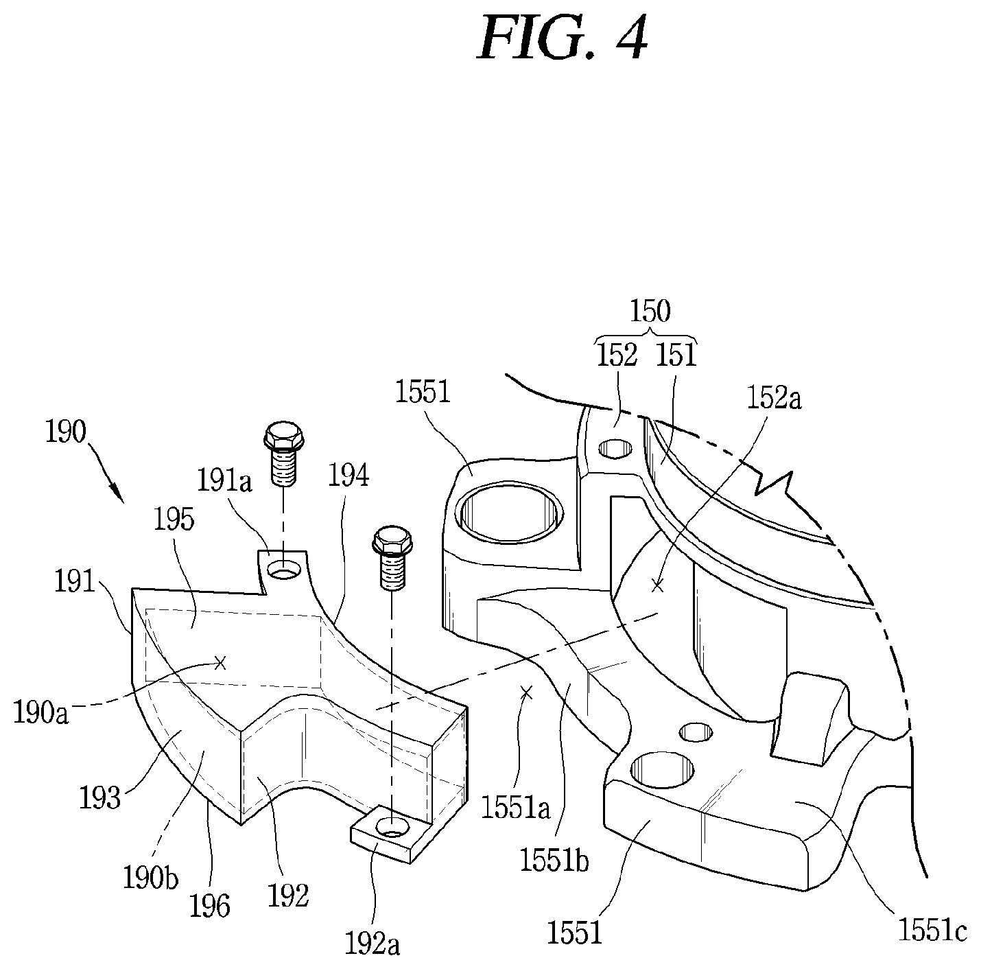 Patent US11773851 Figure 4 – Scroll compressor including suction guide