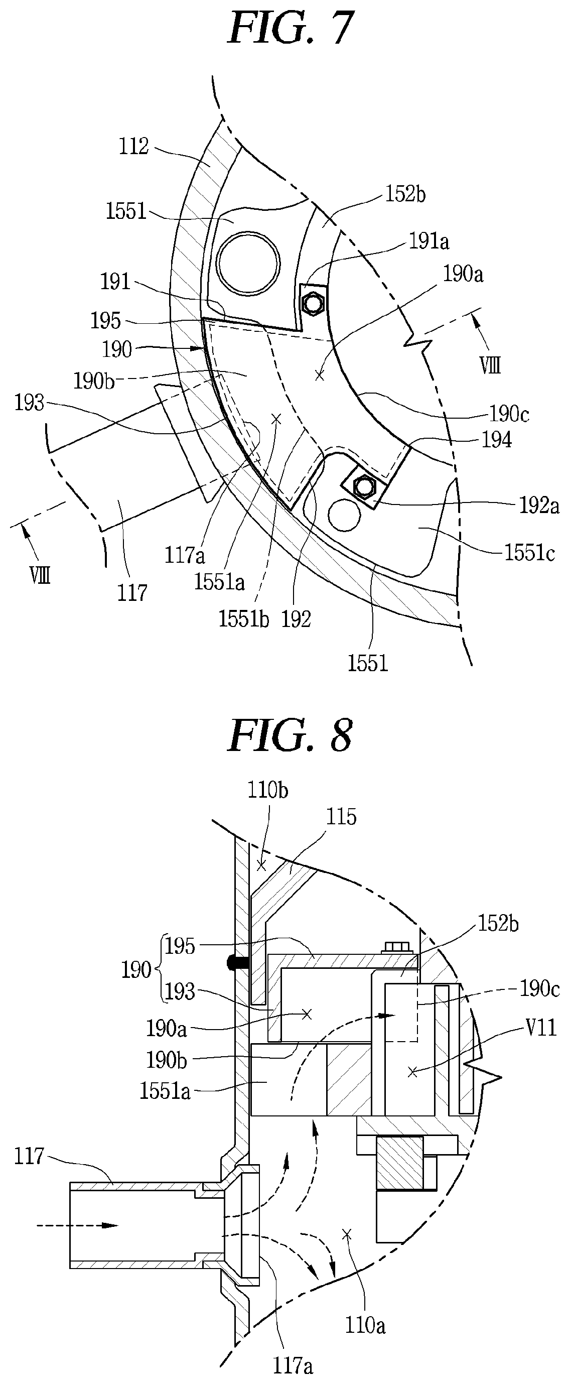 Patent US11773851 Figure 6 – Scroll compressor including suction guide