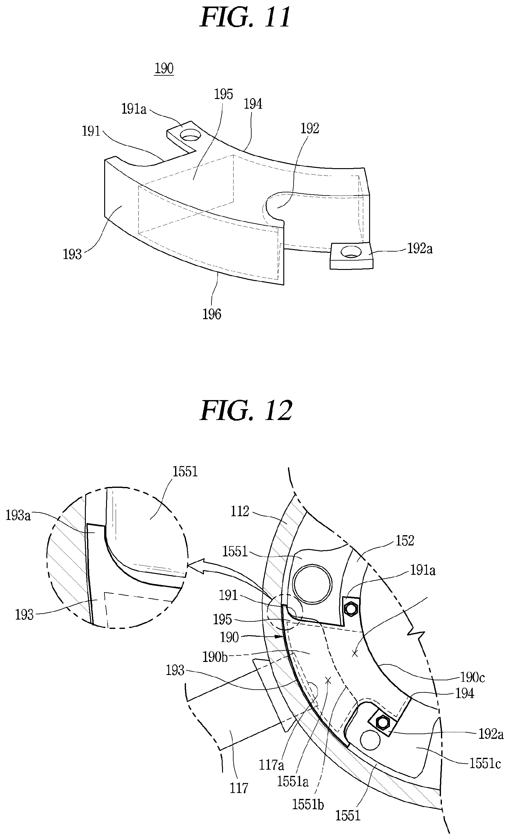 Patent US11773851 Figure 8 – Scroll compressor including suction guide