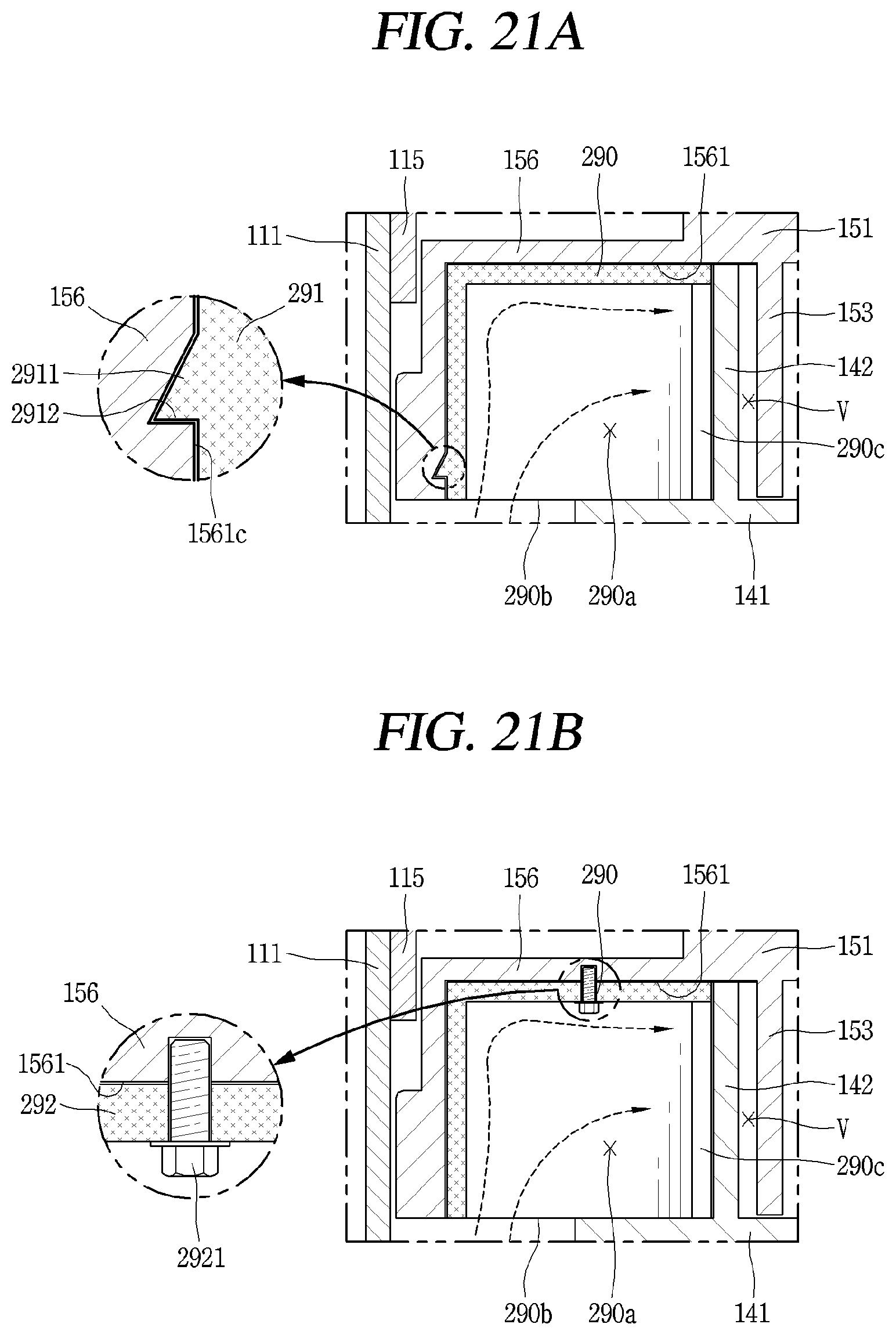Patent US11773851 Figure 15 – Scroll compressor including suction guide