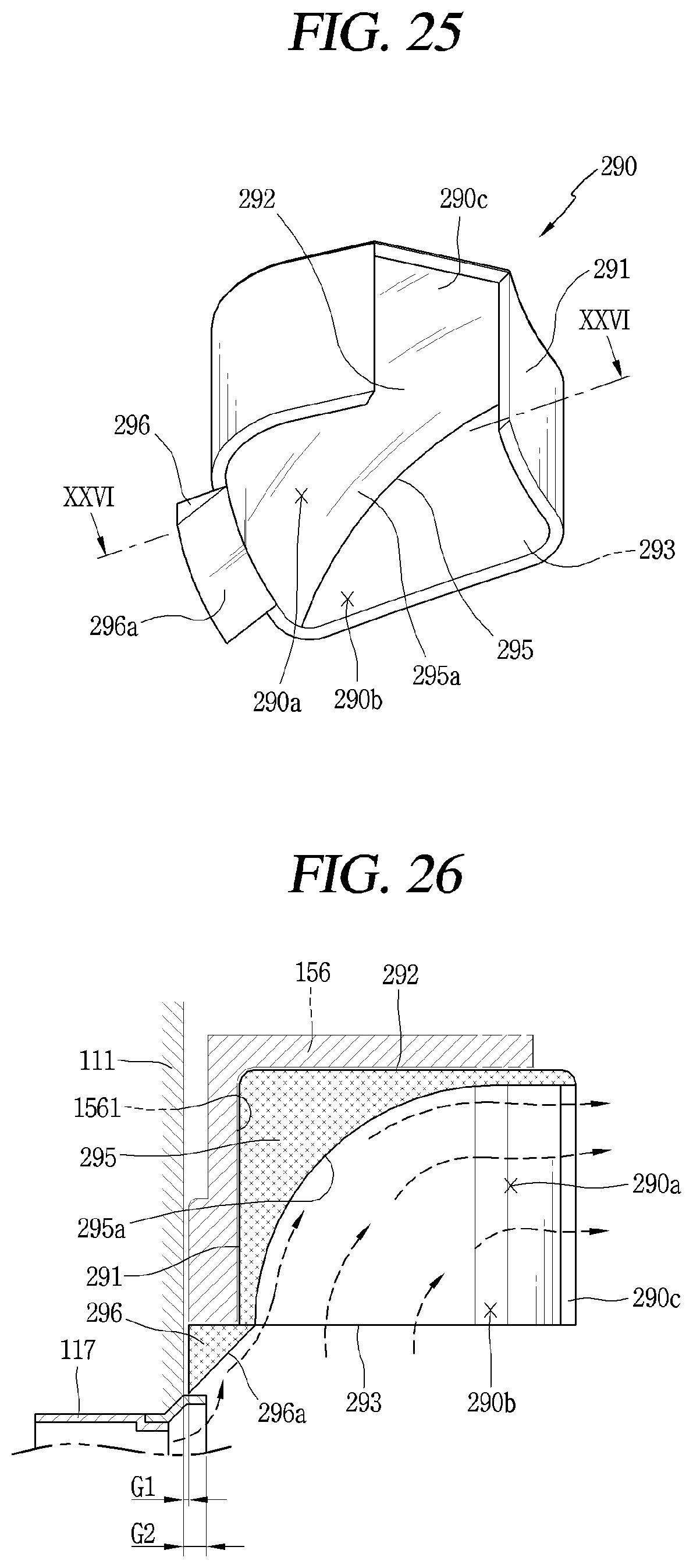 Patent US11773851 Figure 18 – Scroll compressor including suction guide