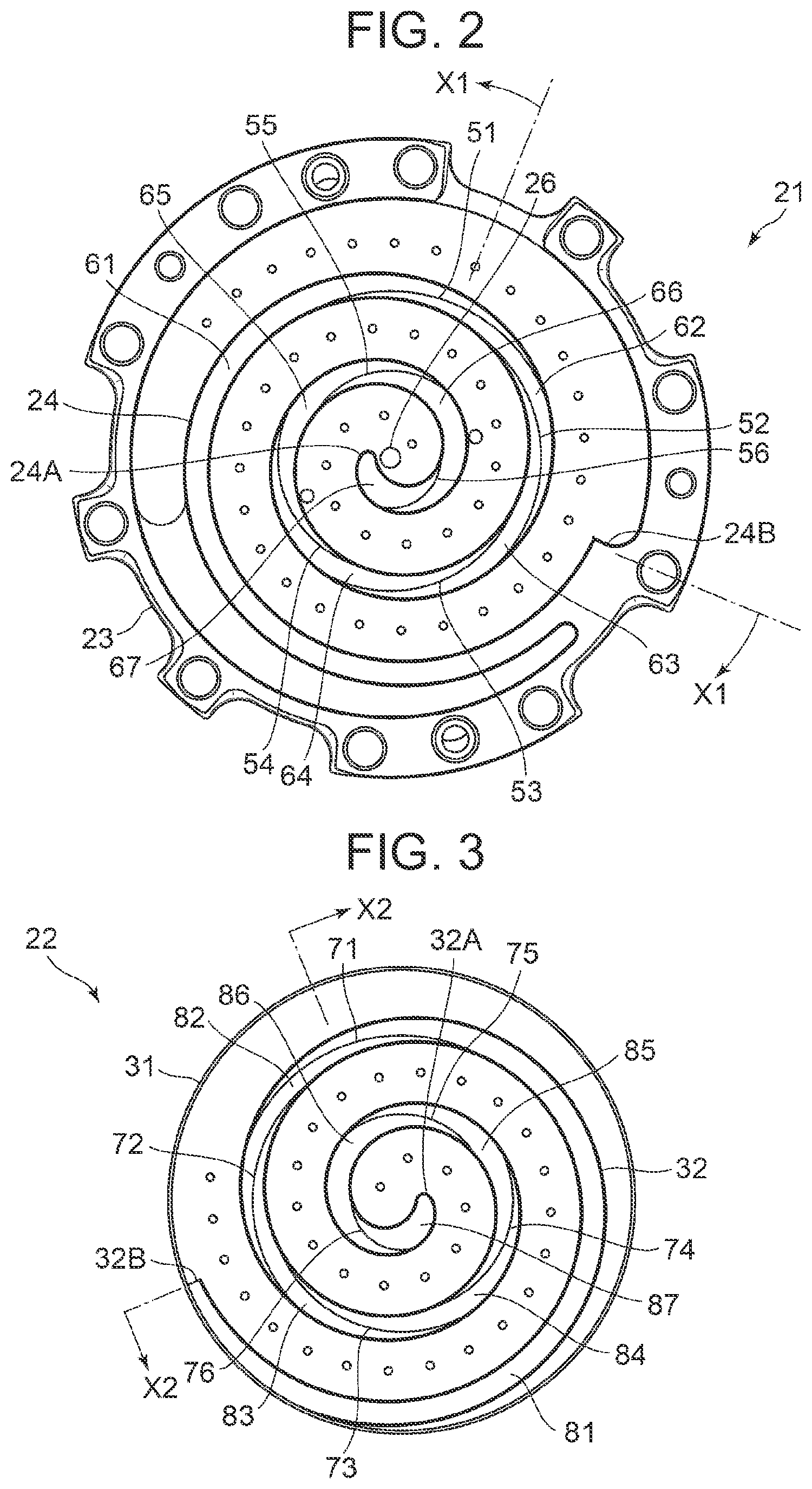 Patent US11773852 Figure 2 – Scroll compressor