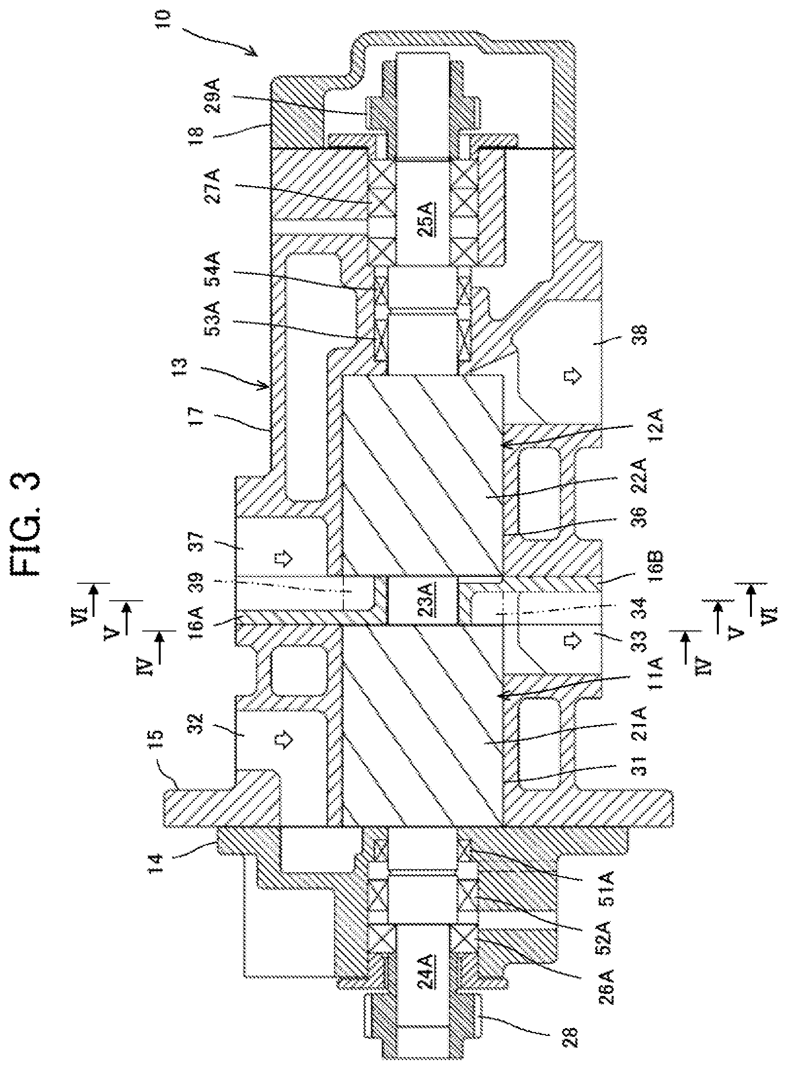 Patent US11773853 Figure 3 – Multi-stage screw compressor