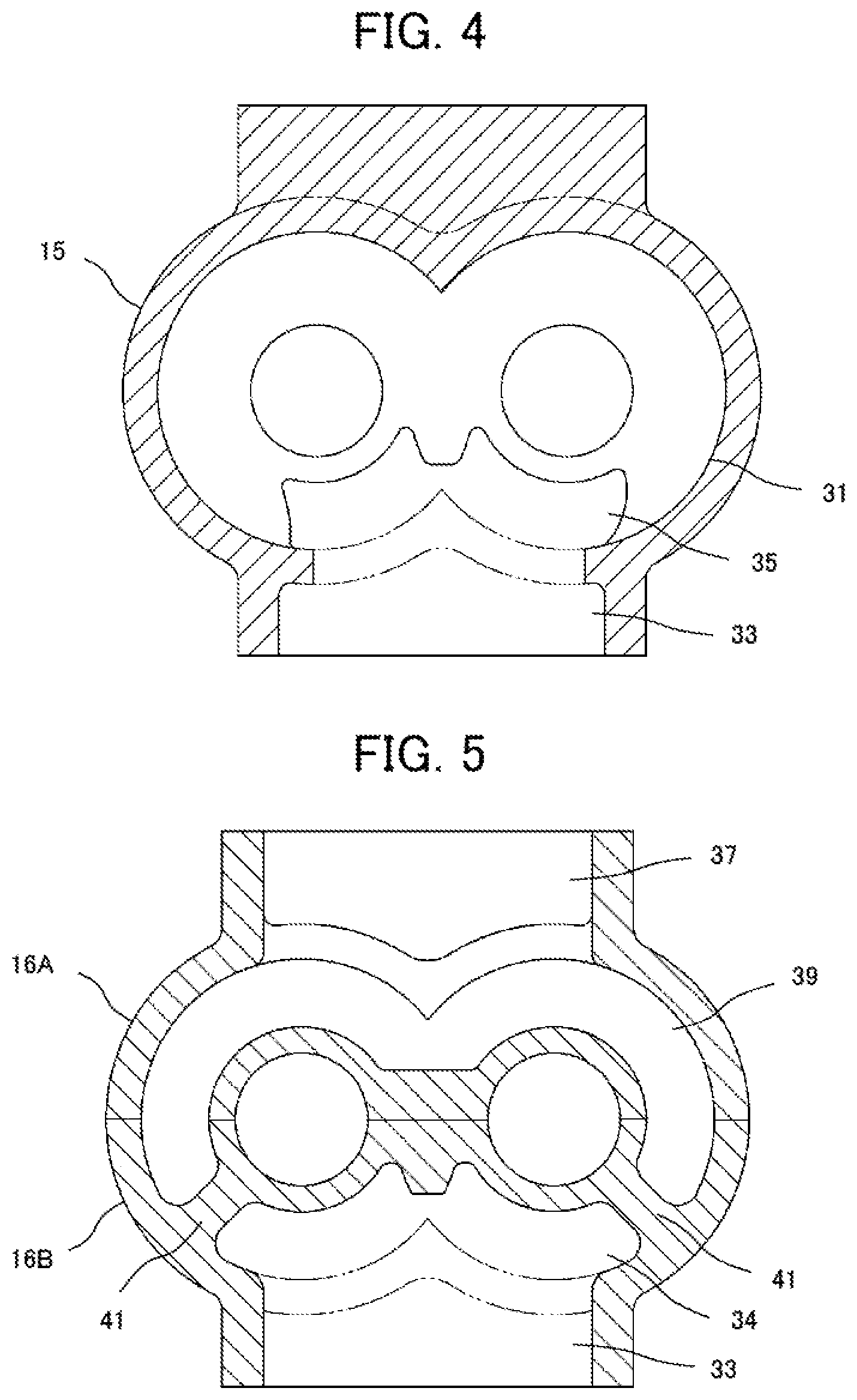 Patent US11773853 Figure 4 – Multi-stage screw compressor
