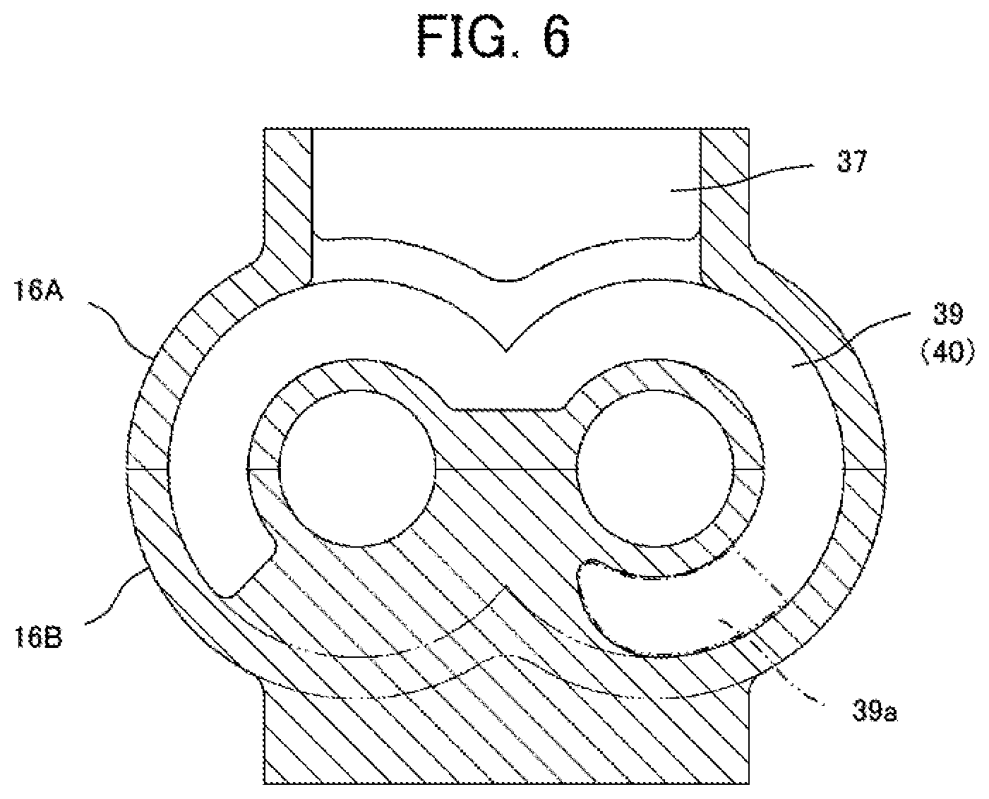 Patent US11773853 Figure 5 – Multi-stage screw compressor