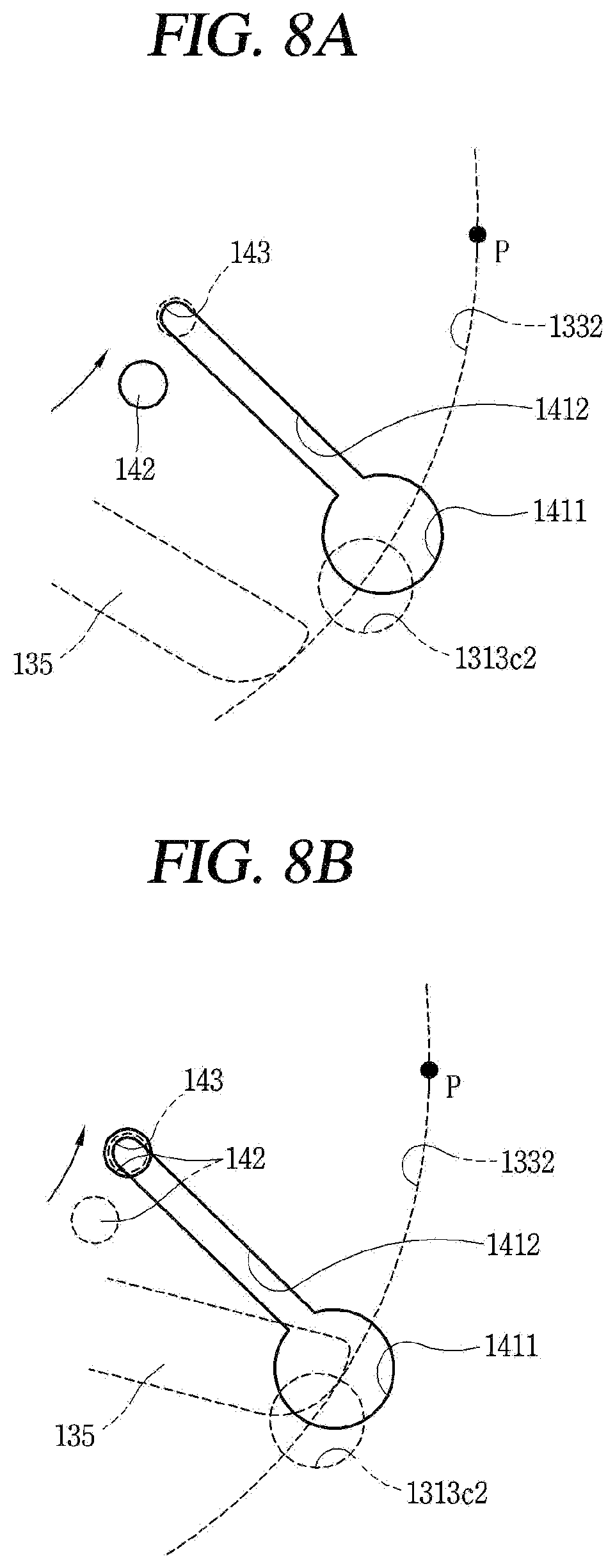 Patent US11773854 Figure 8 – Rotary compressor