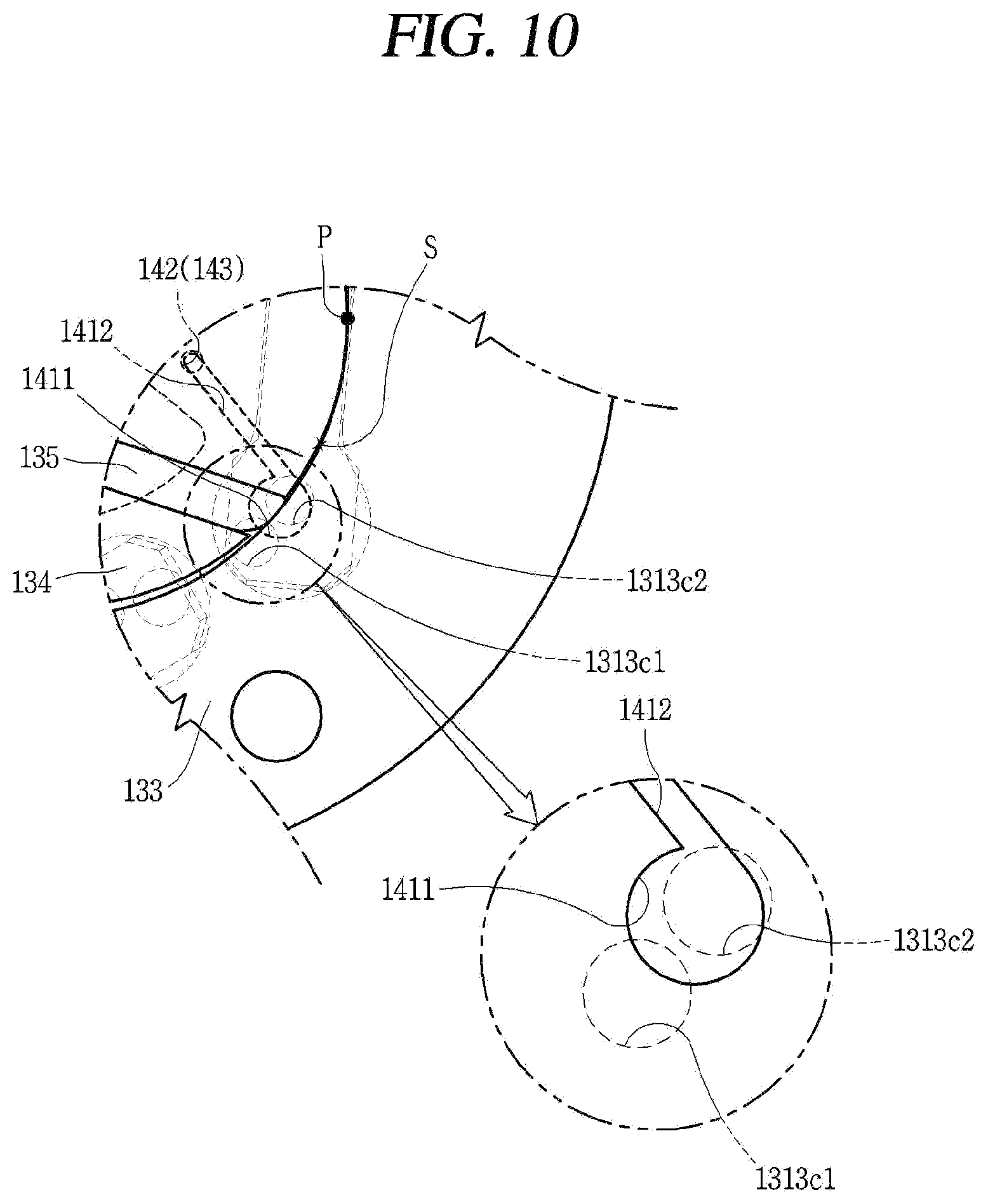 Patent US11773854 Figure 11 – Rotary compressor