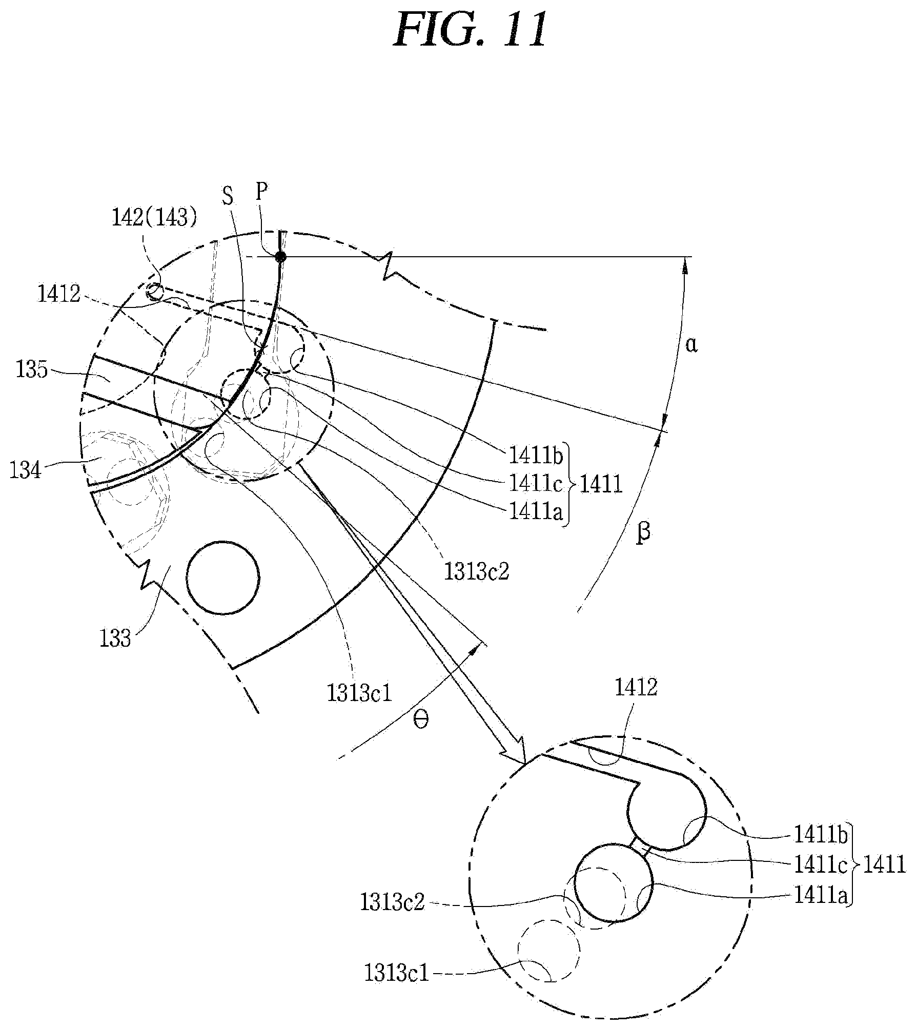 Patent US11773854 Figure 12 – Rotary compressor
